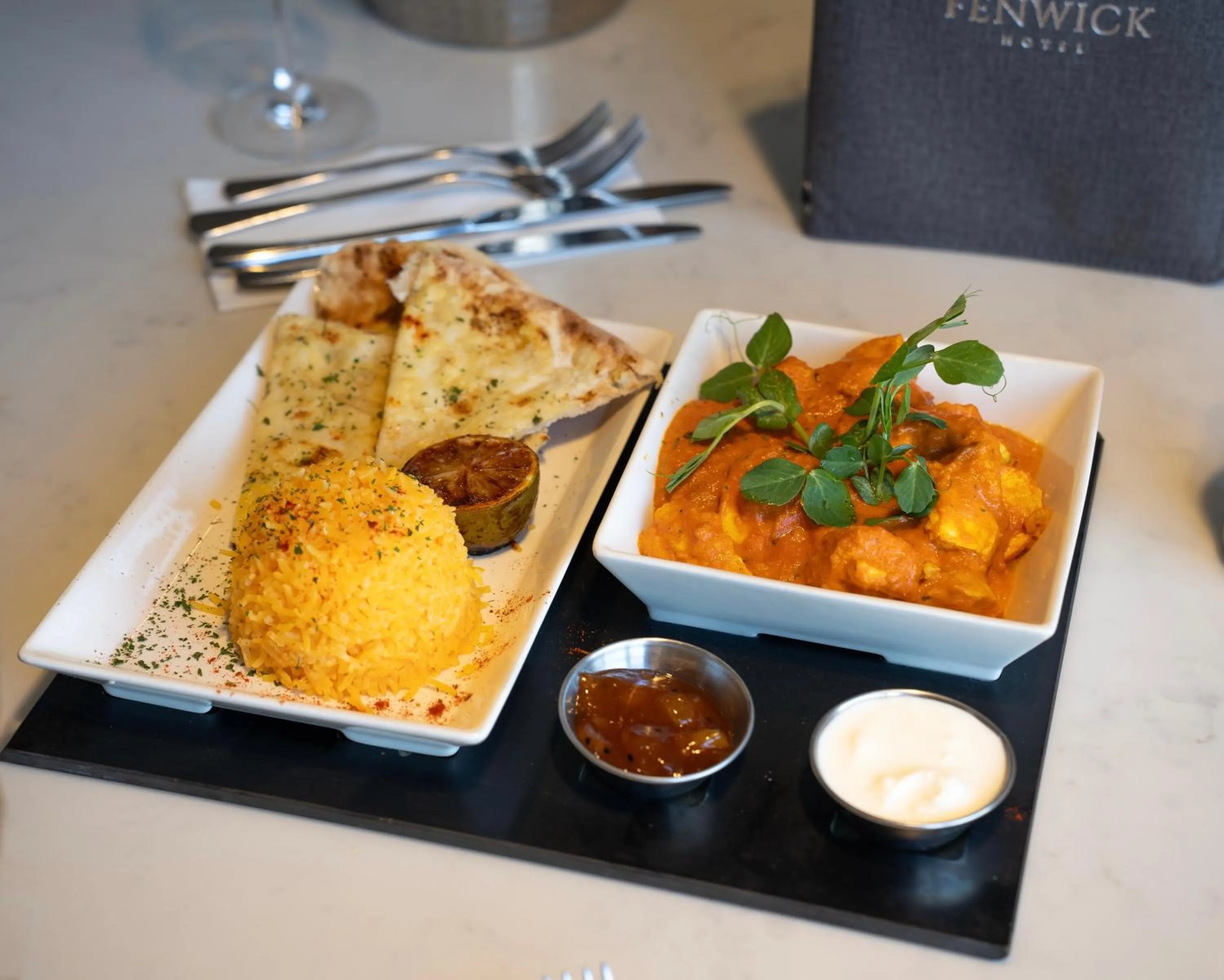 Food in The Fenwick Hotel