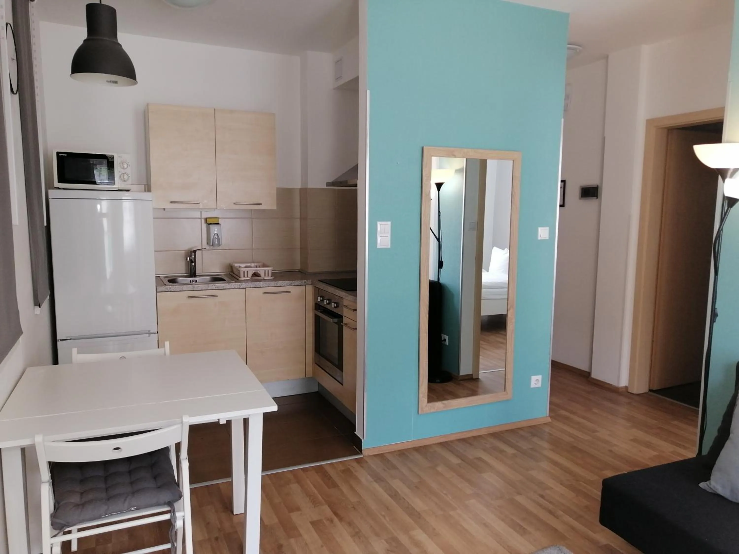 People in Corvin Center Suites