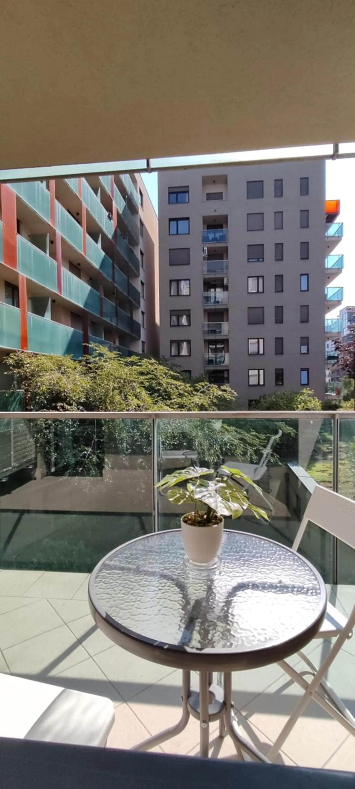 Balcony/Terrace in Corvin Center Suites