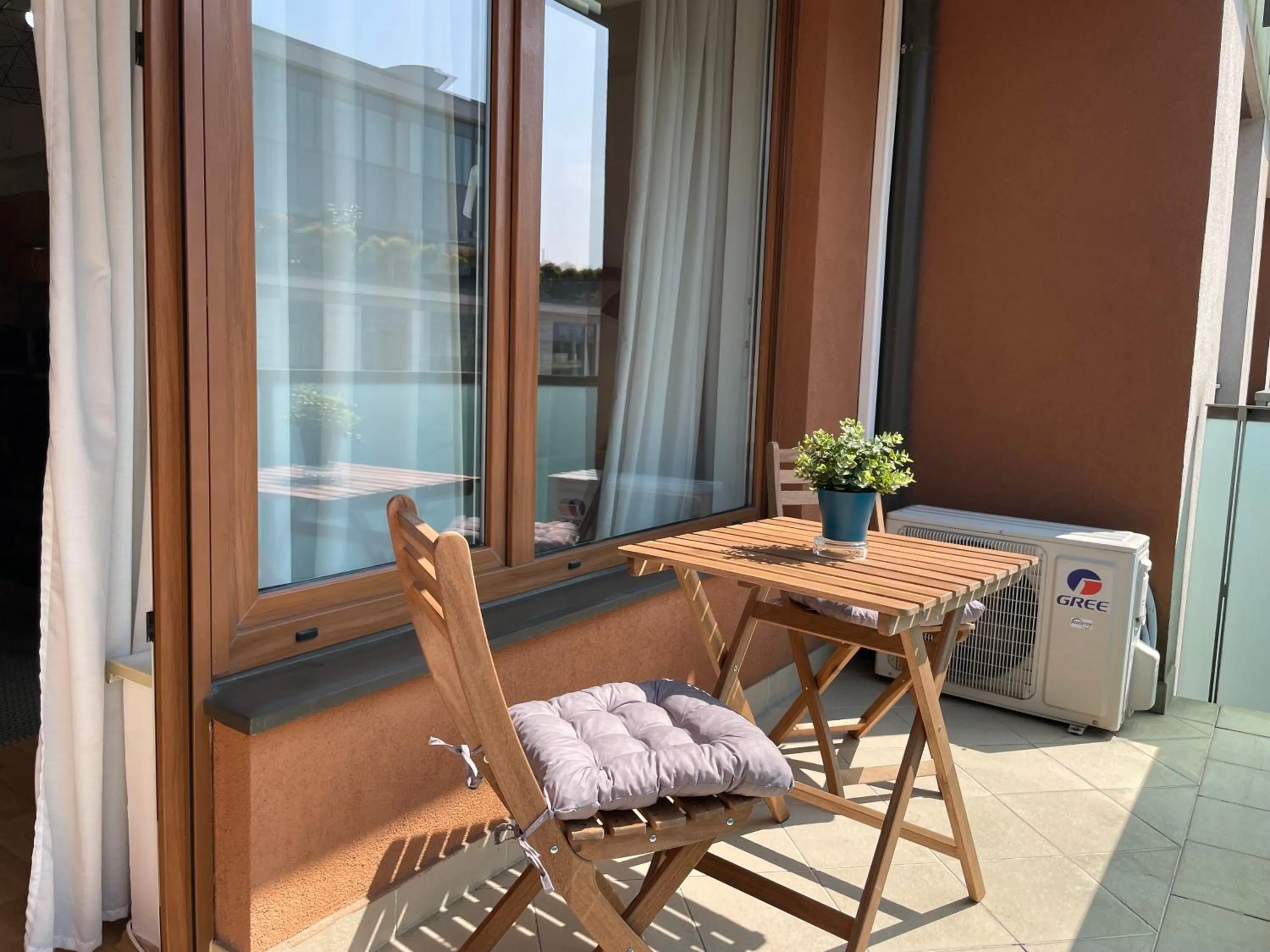 Balcony/Terrace in Corvin Center Suites