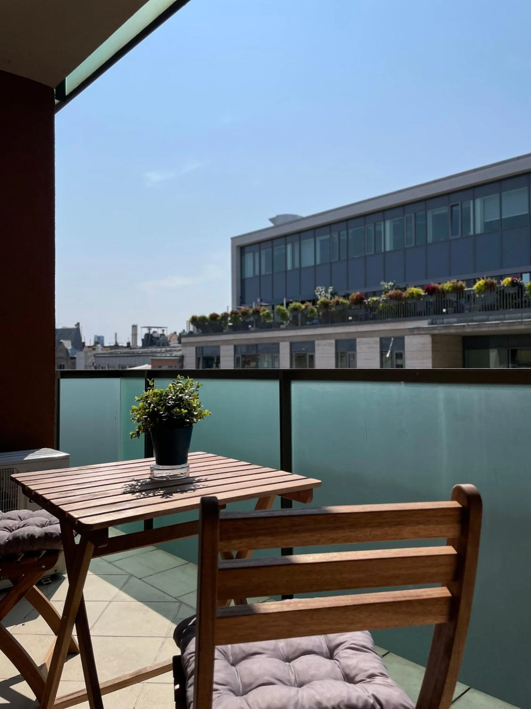 Balcony/Terrace in Corvin Center Suites