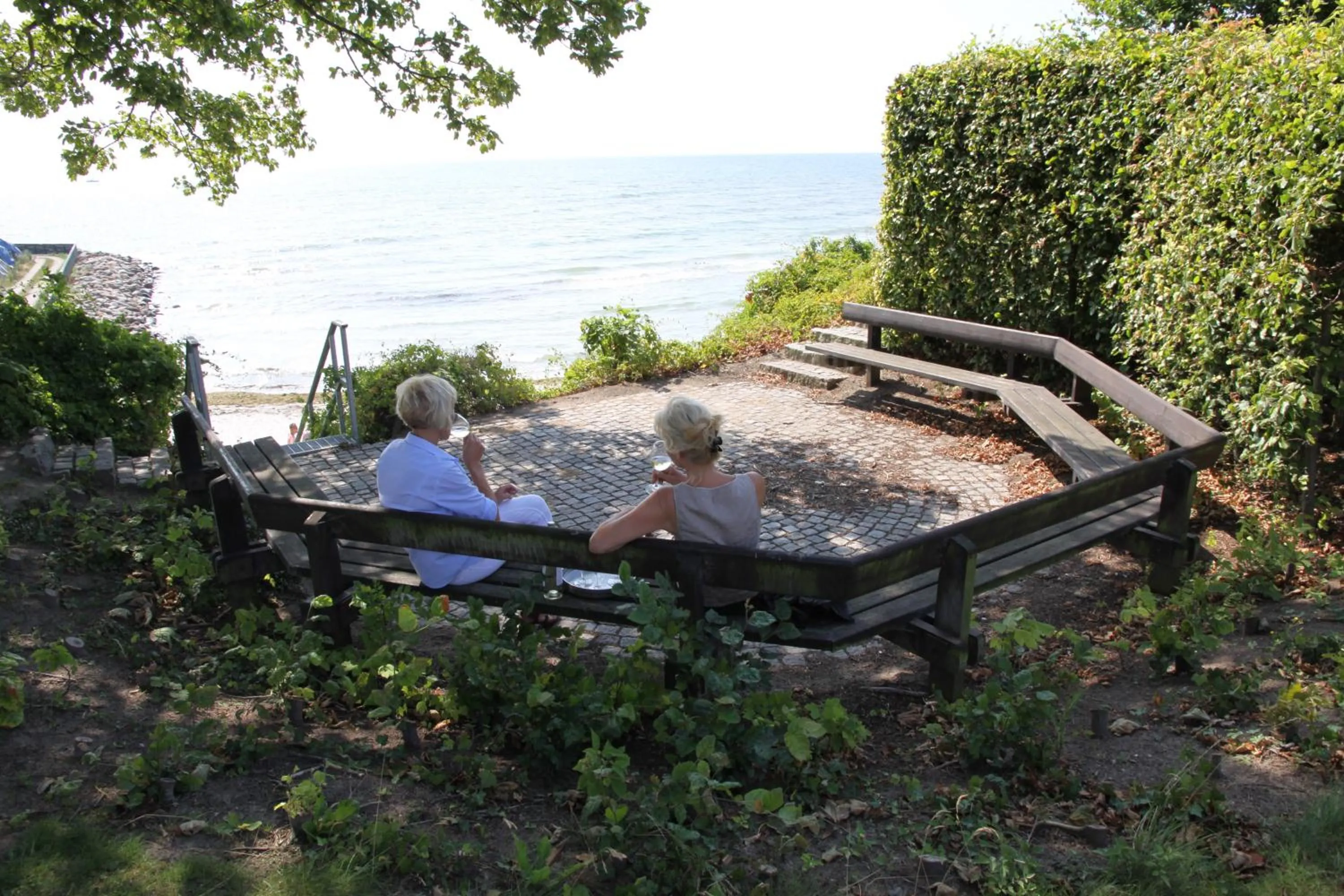 Garden in Strandhotel Klinten