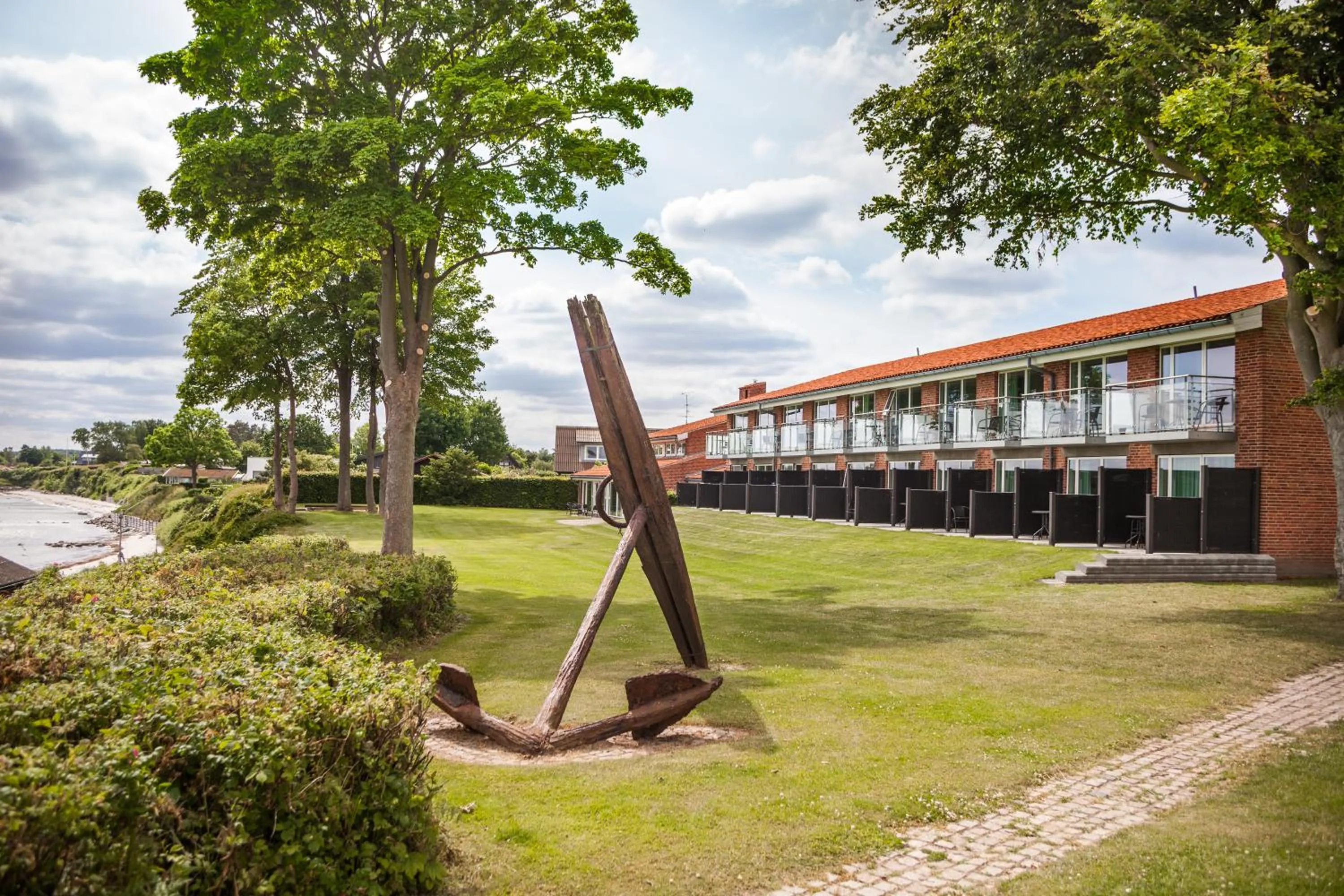 Garden in Strandhotel Klinten