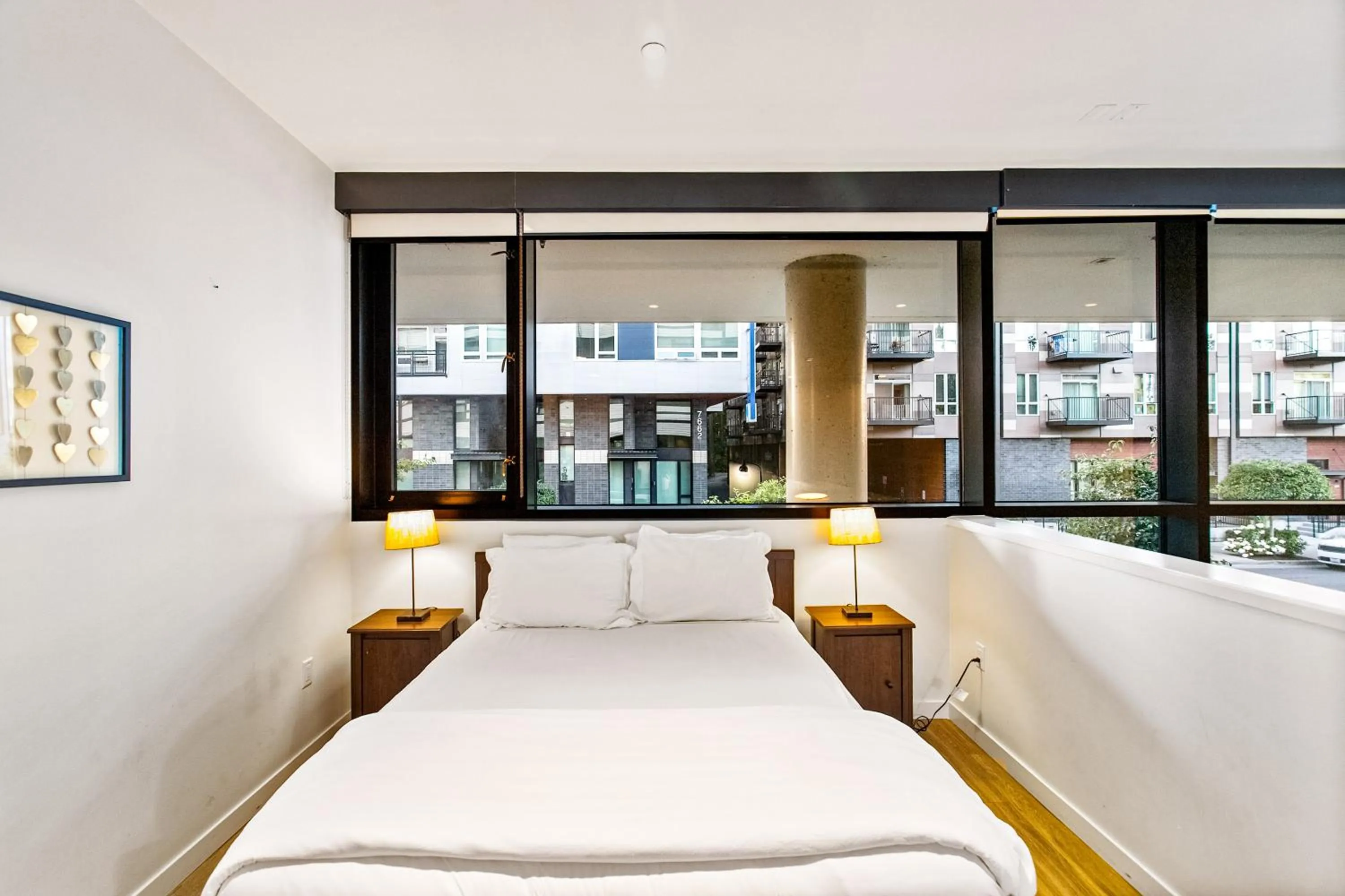 Bedroom, Bed in Open Loft in Redmond Core - 92 Walkscore!