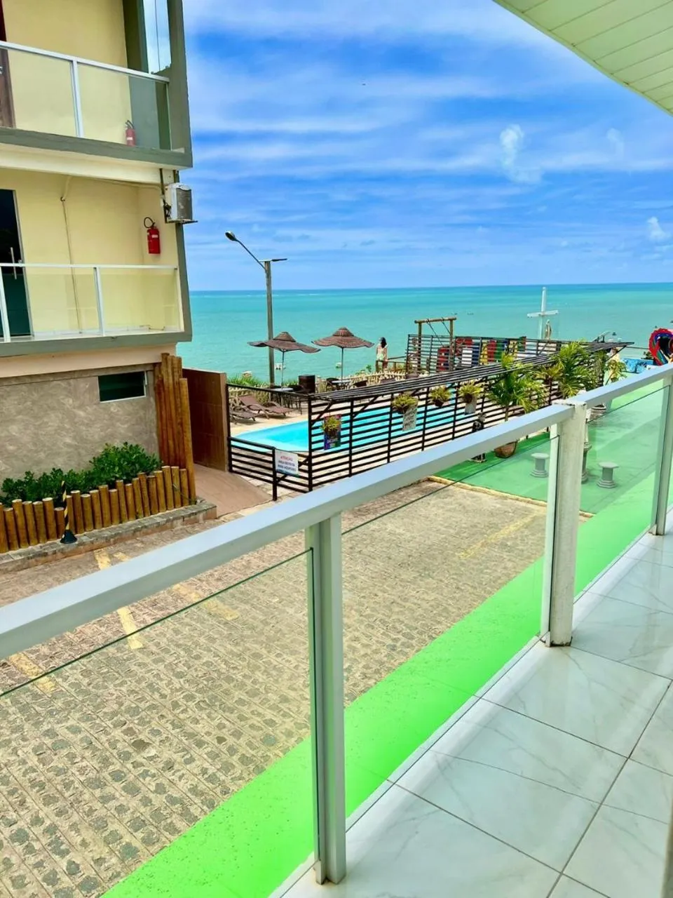 Balcony/Terrace in Pousada Alto do Cruzeiro