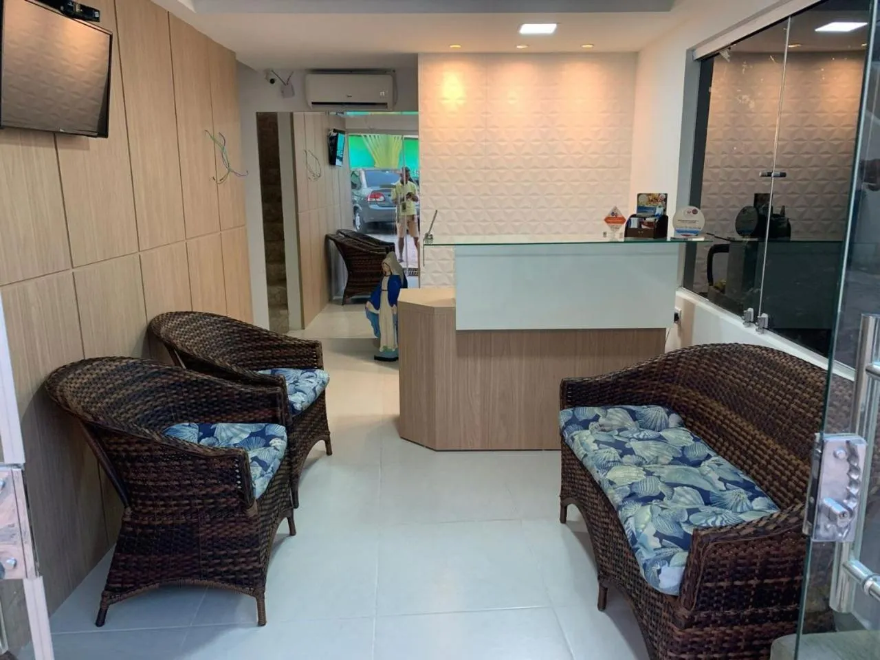 Lobby or reception in Pousada Alto do Cruzeiro