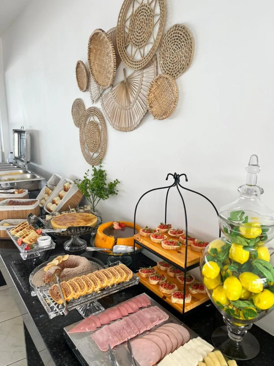 Breakfast in Pousada Alto do Cruzeiro