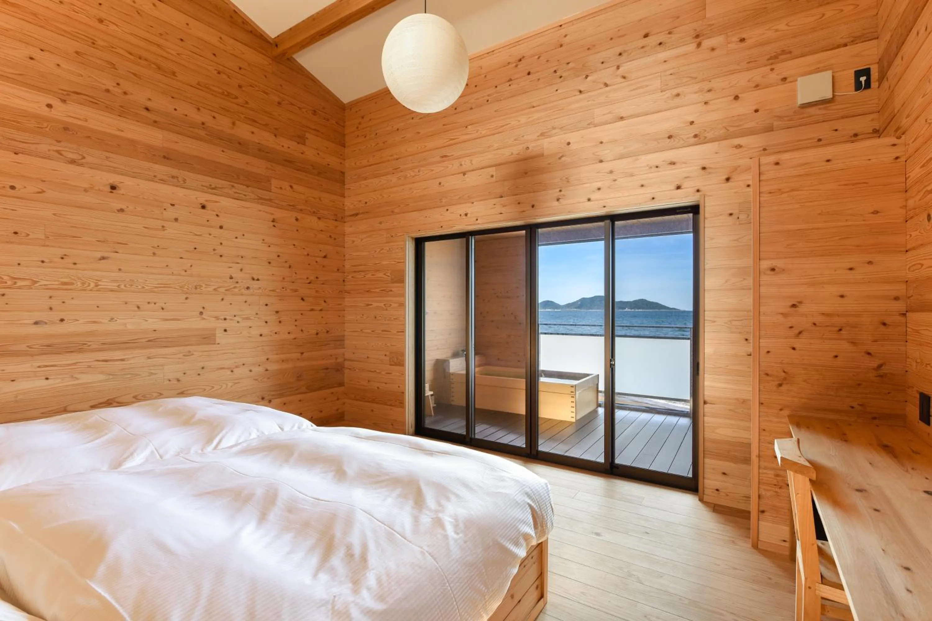 Photo of the whole room, Bed in Genkai Ryokan