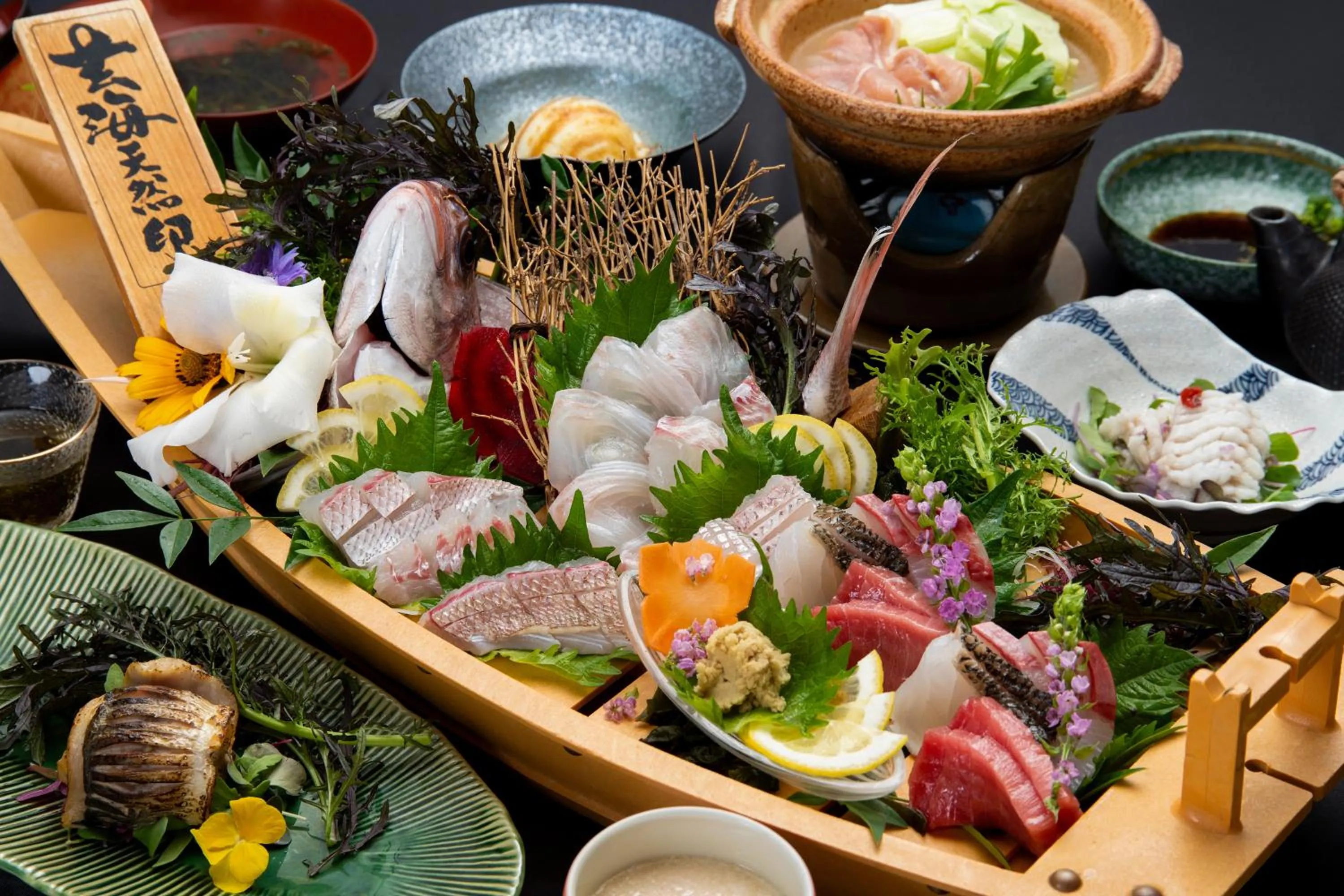 Dinner in Genkai Ryokan