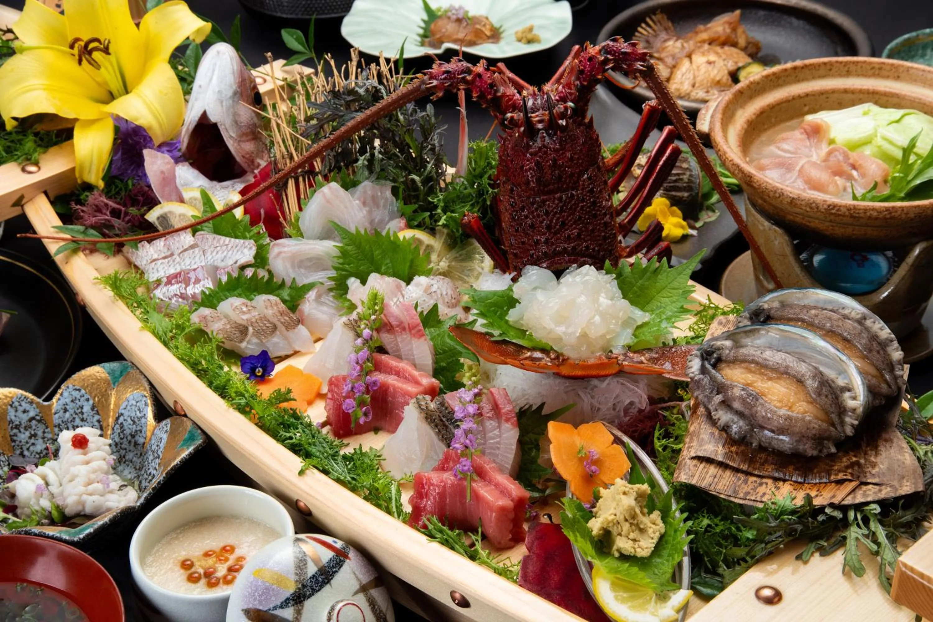 Dinner in Genkai Ryokan