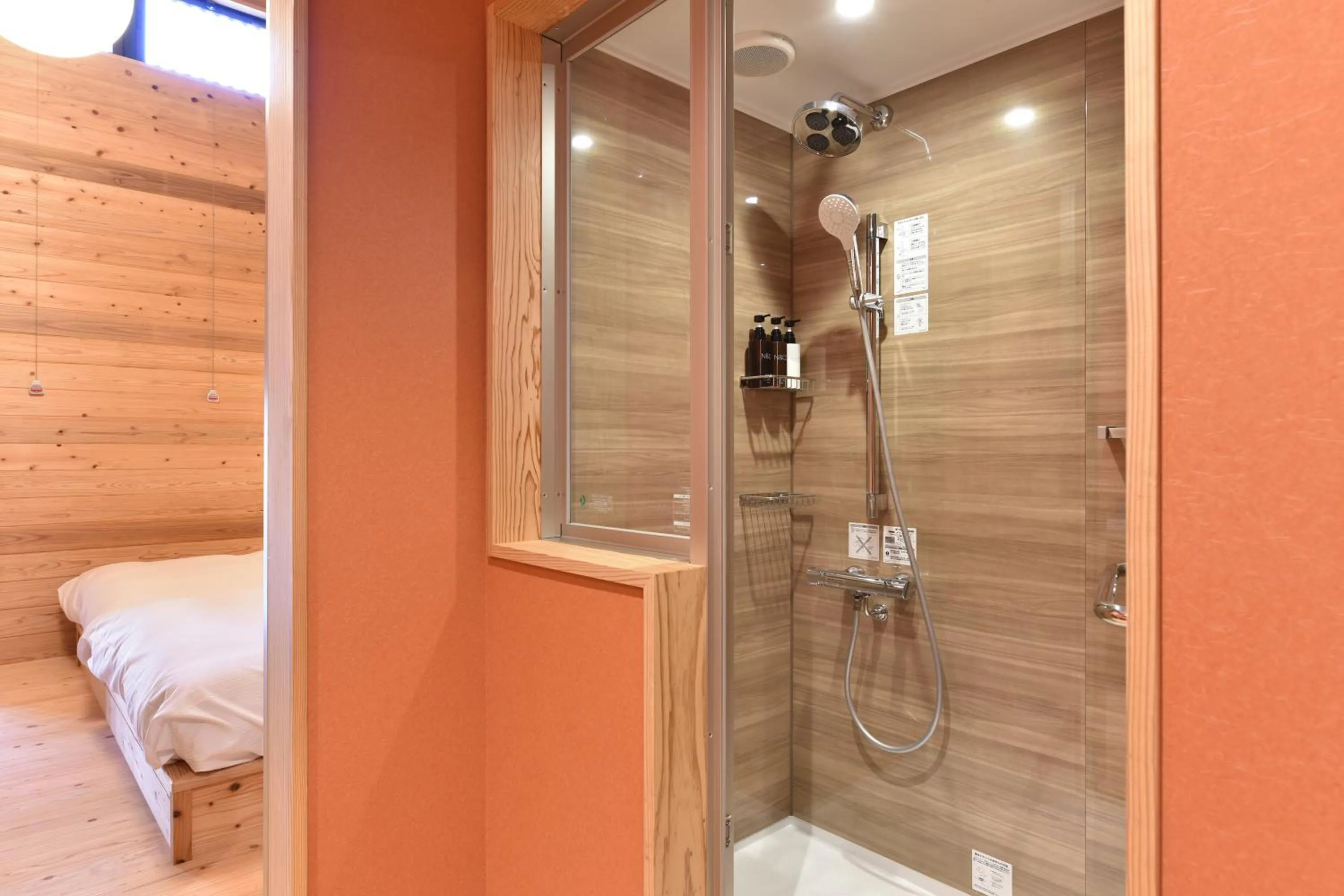 Shower in Genkai Ryokan