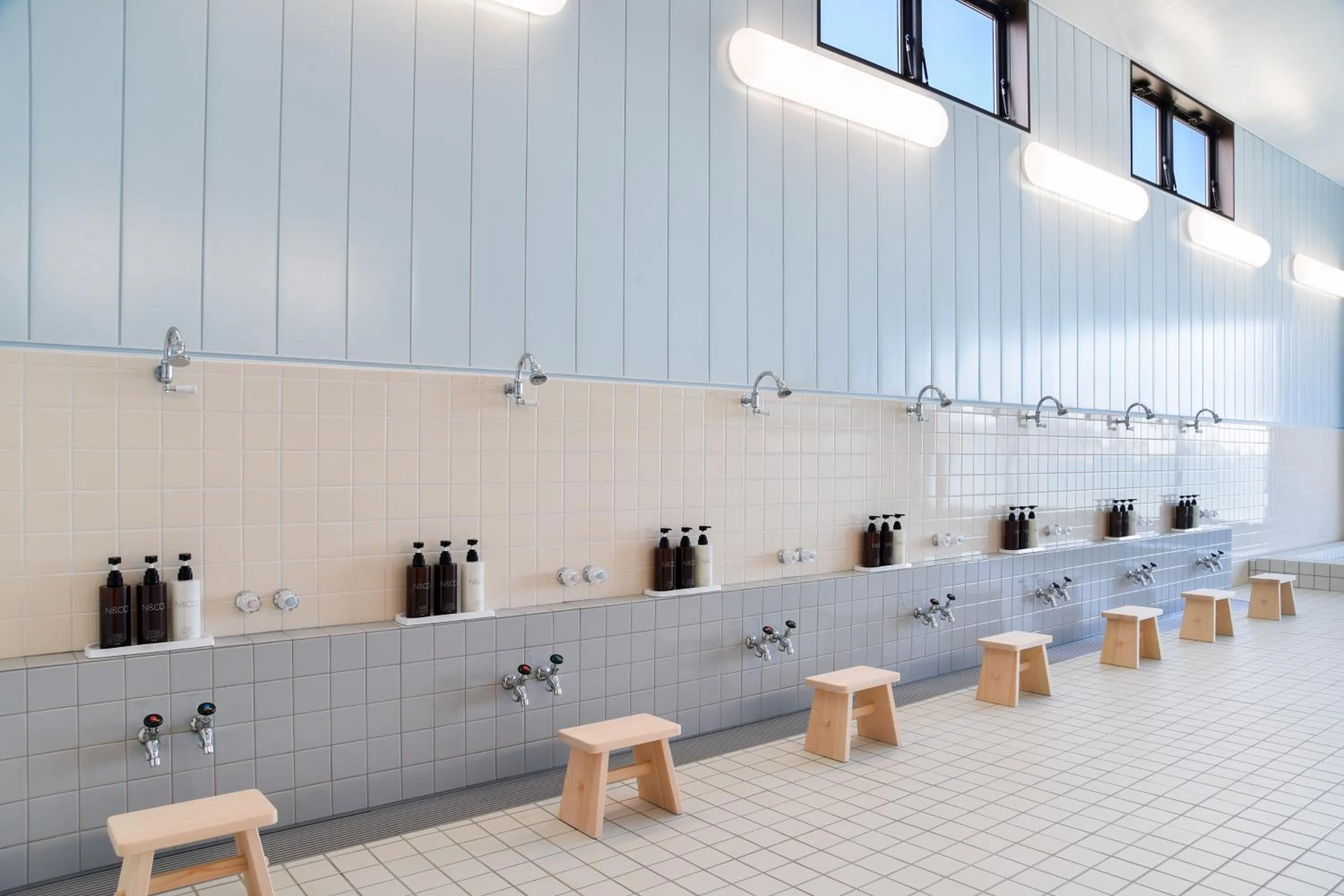 Public Bath in Genkai Ryokan