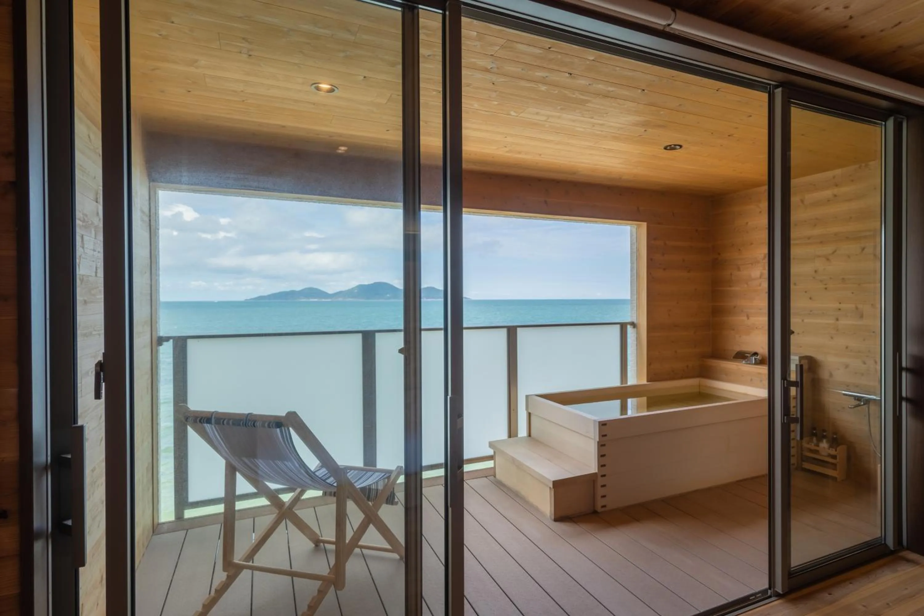 Open Air Bath in Genkai Ryokan