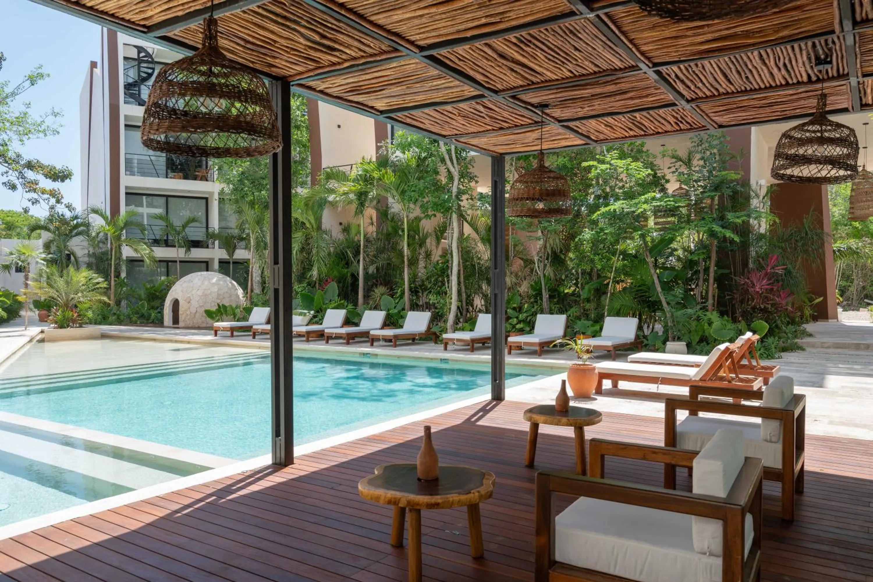 Swimming pool in Chaac