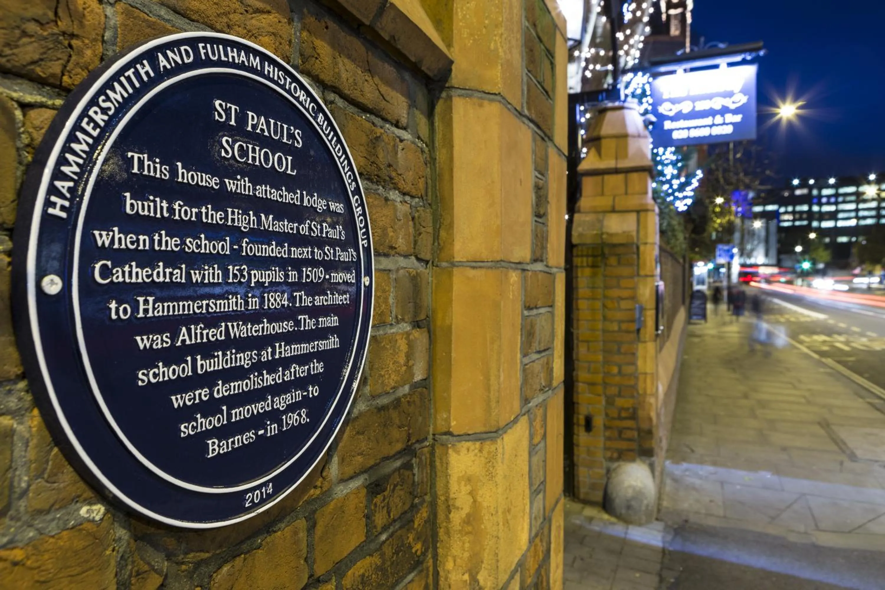 Facade/entrance in St Paul's Hotel