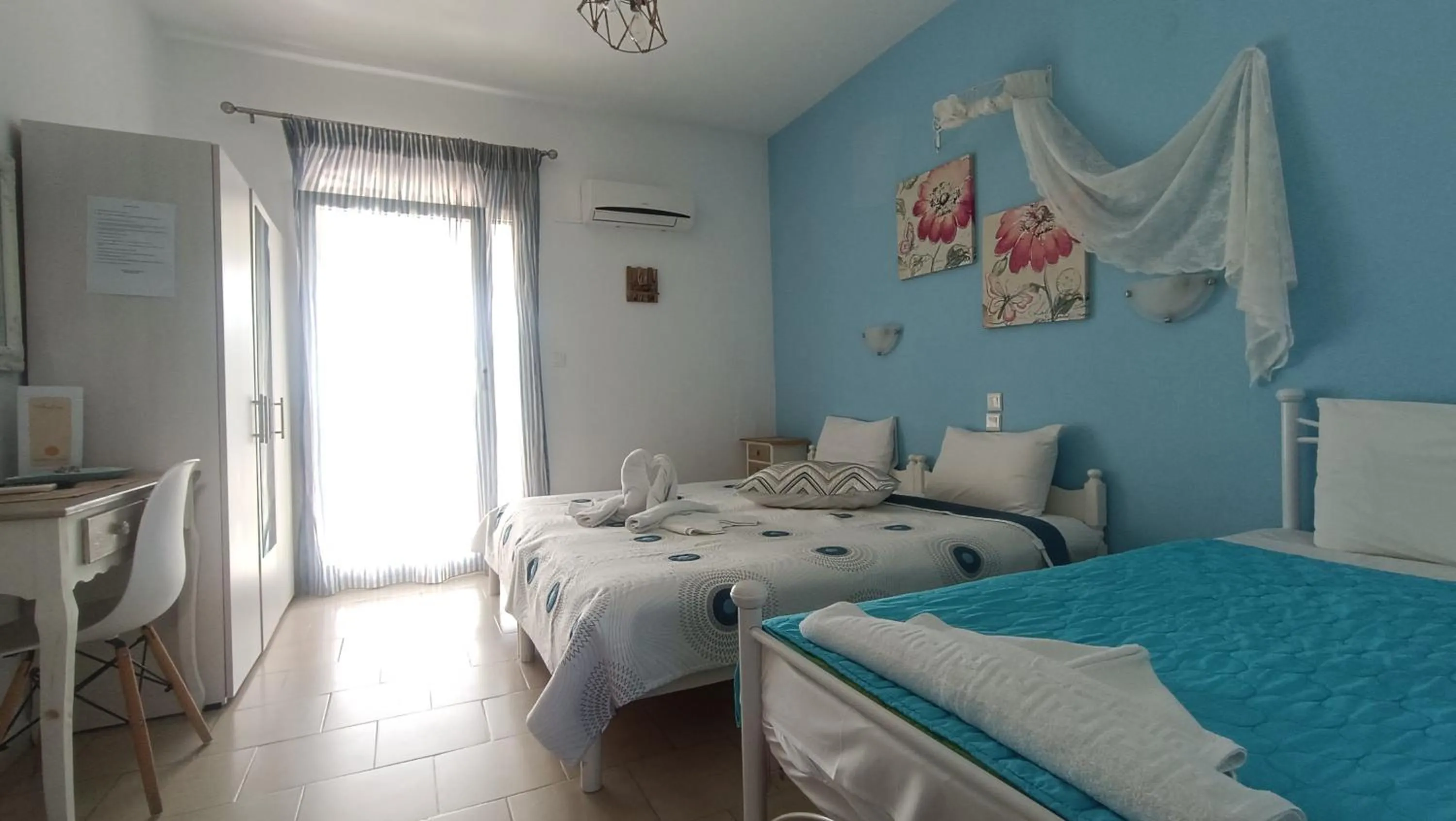 Bed in Aelia Studios