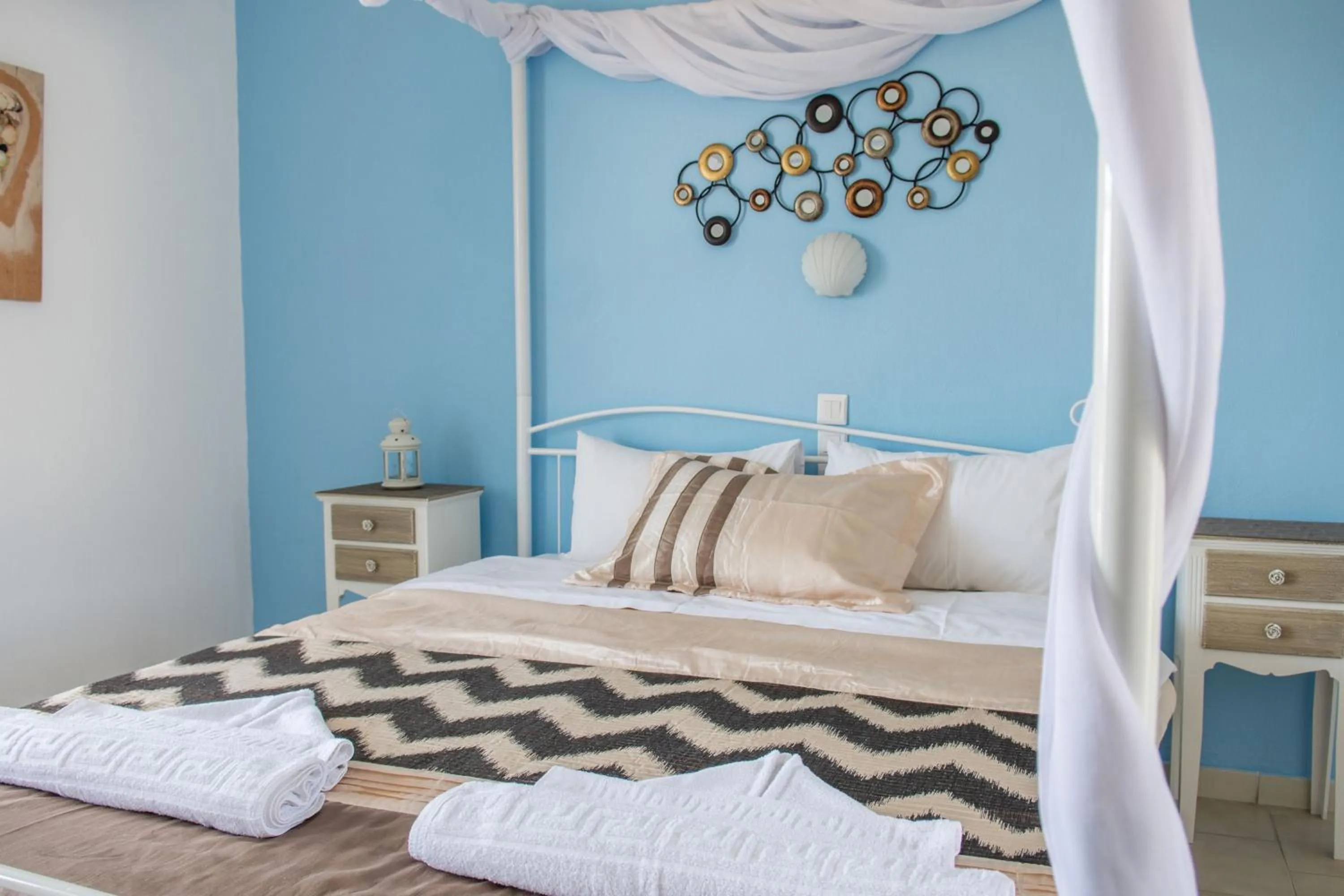 Bedroom, Bed in Aelia Studios