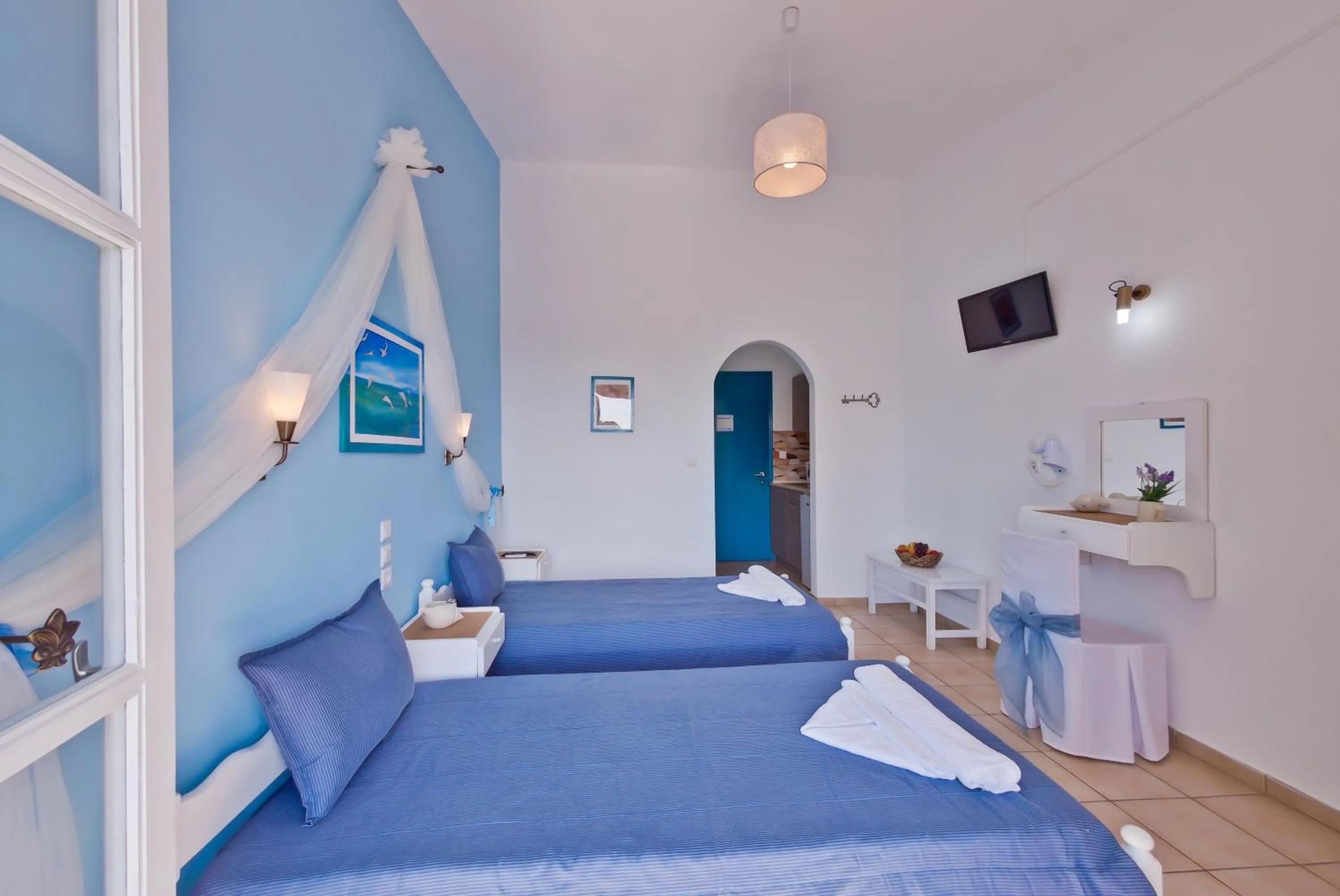 Studio with Sea View (2 Adults) in Aelia Studios