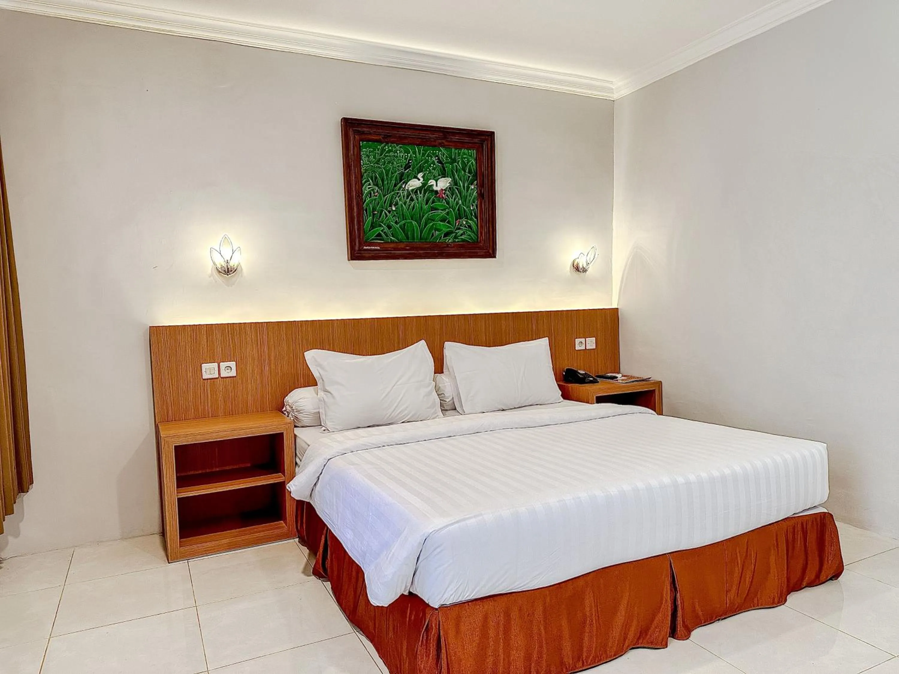 Bed in Votel Manyar Resort Banyuwangi