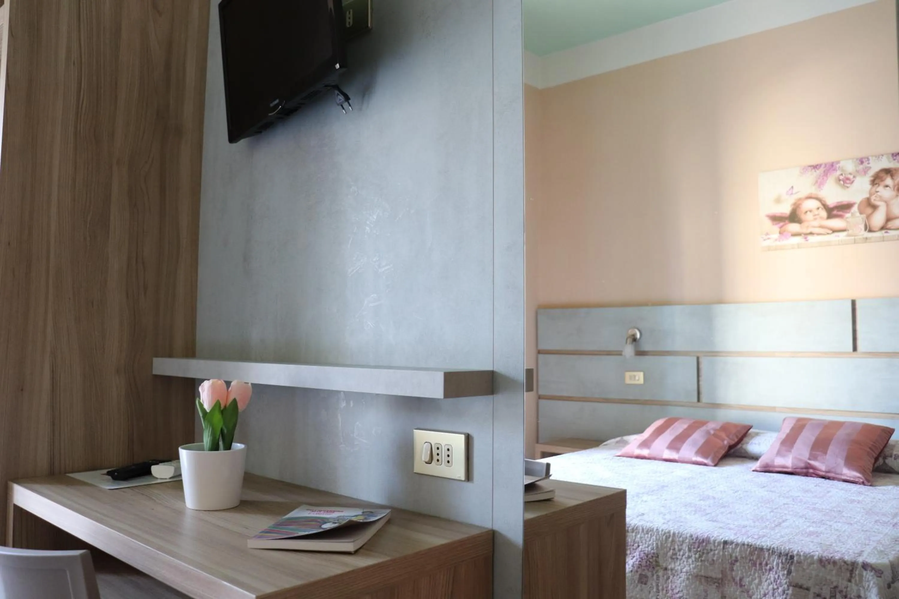 Bedroom, Bed in Hotel Barca D'Oro