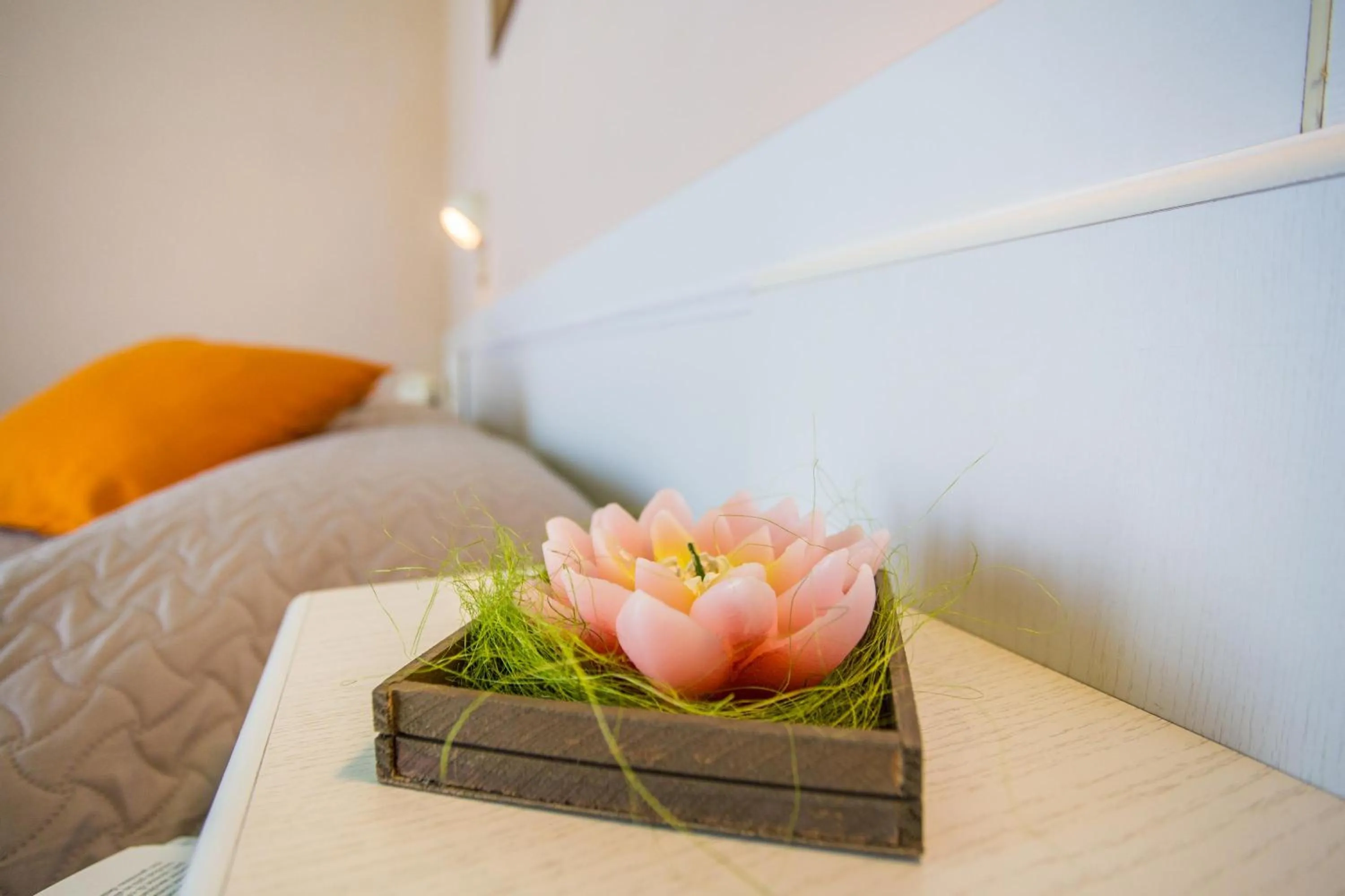 Decorative detail, Bed in Hotel Barca D'Oro