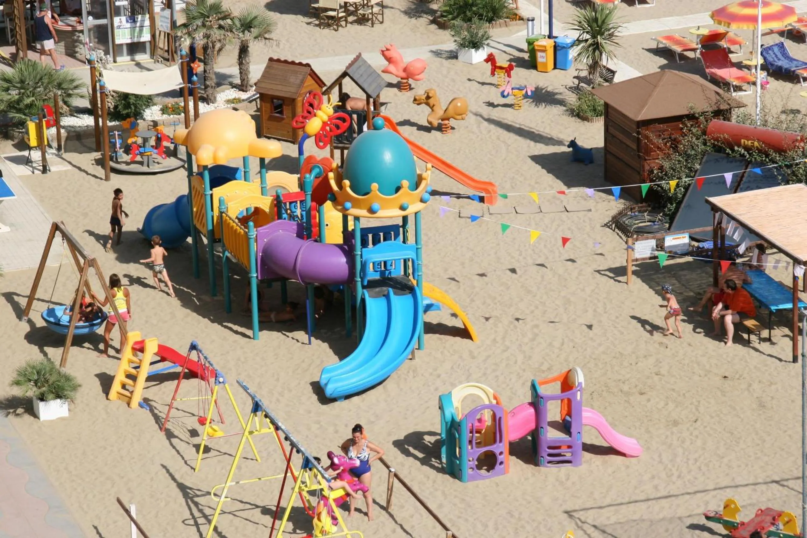 Children play ground in Hotel Barca D'Oro
