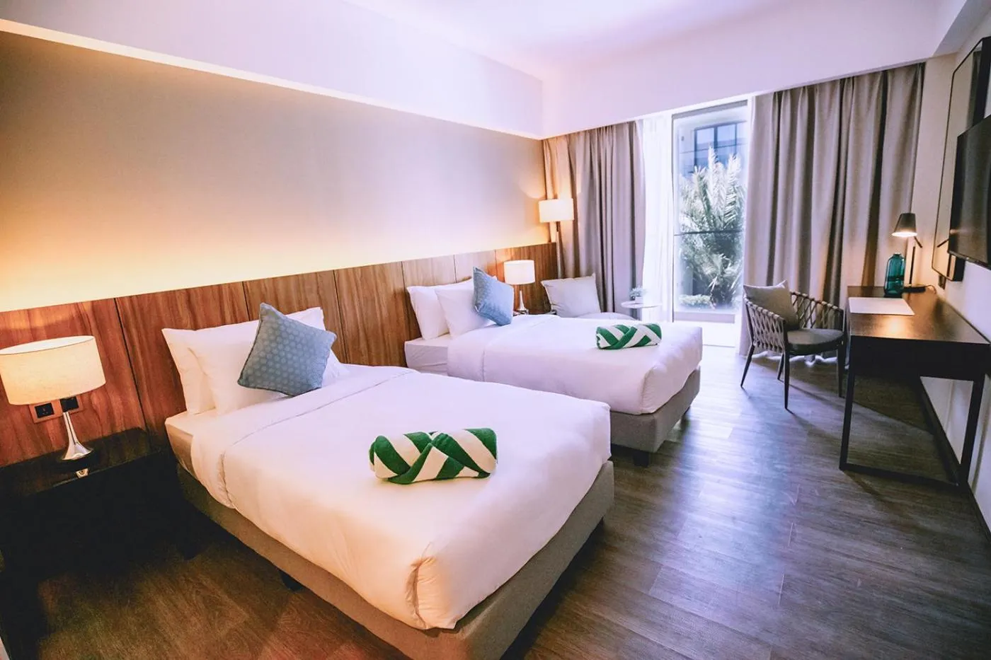 Bed in The Maximilian Hotel