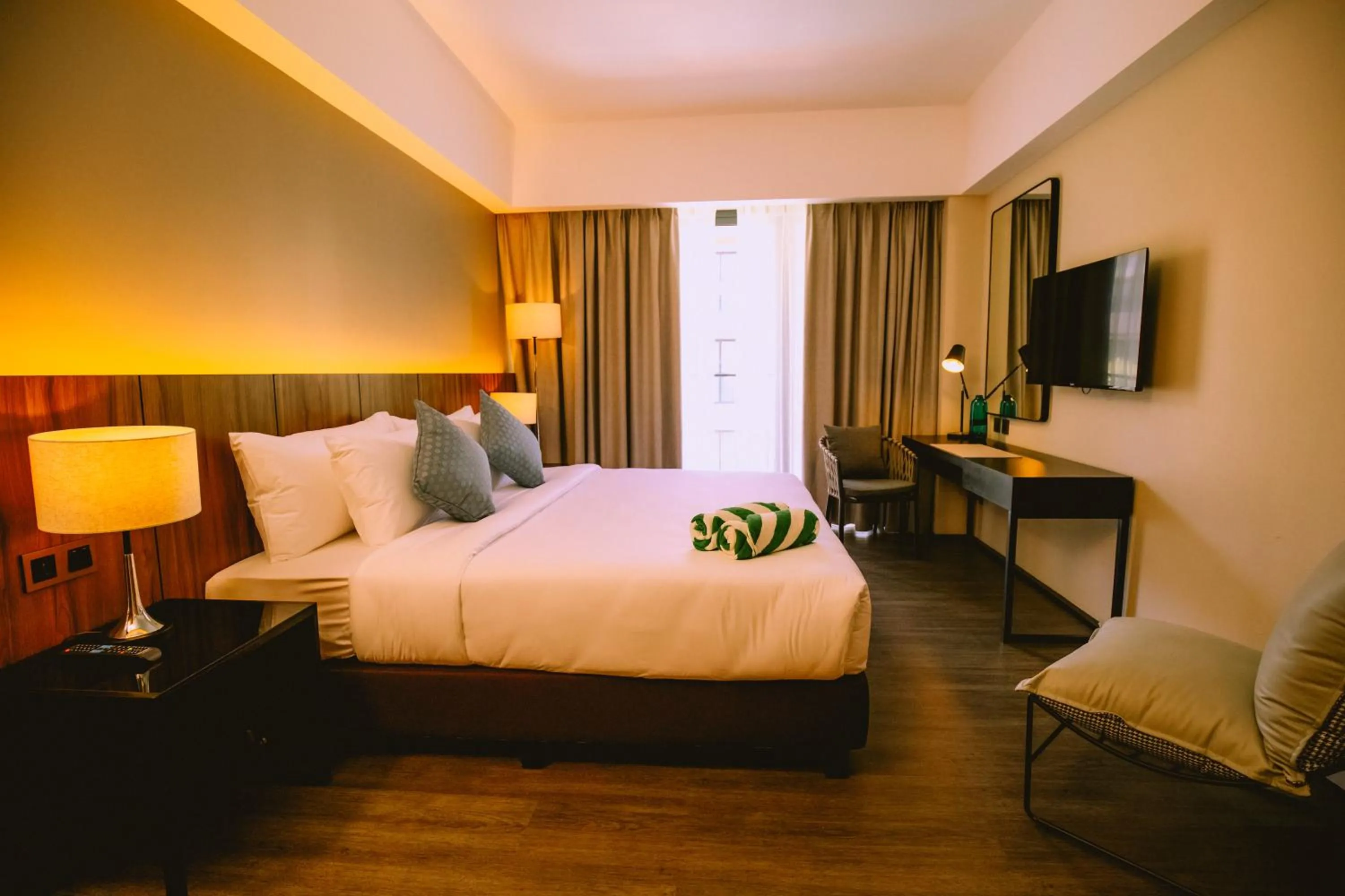 Bed in The Maximilian Hotel