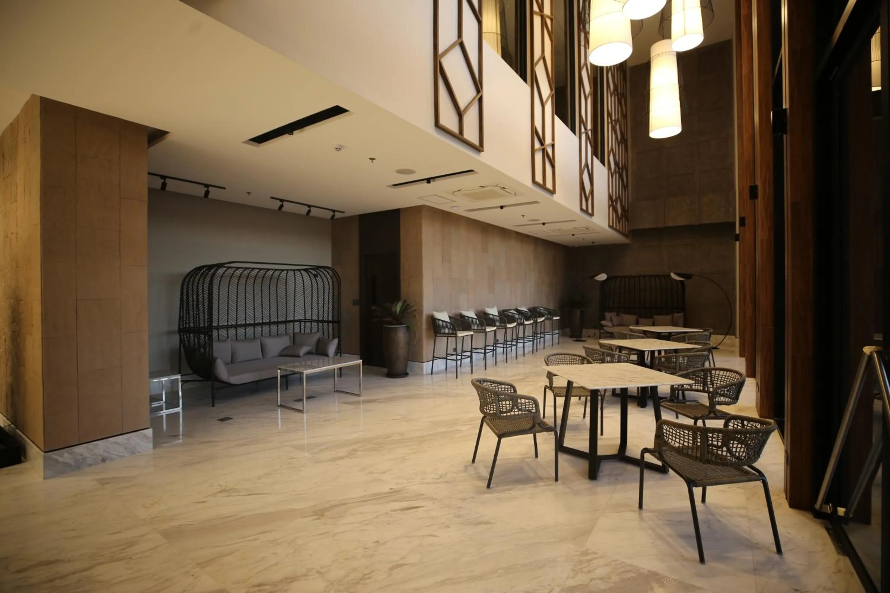 Lobby or reception in The Maximilian Hotel