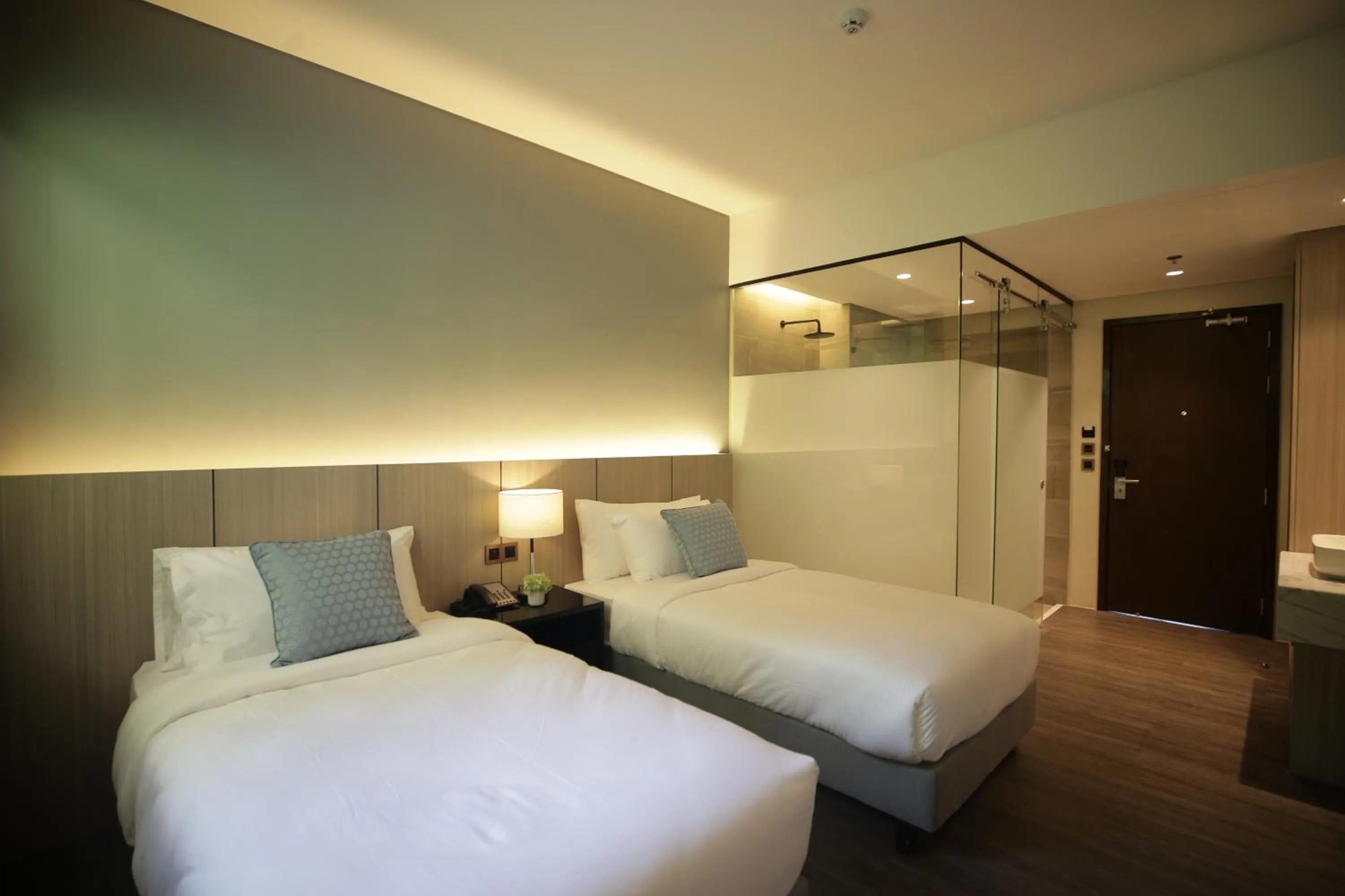 Bed in The Maximilian Hotel