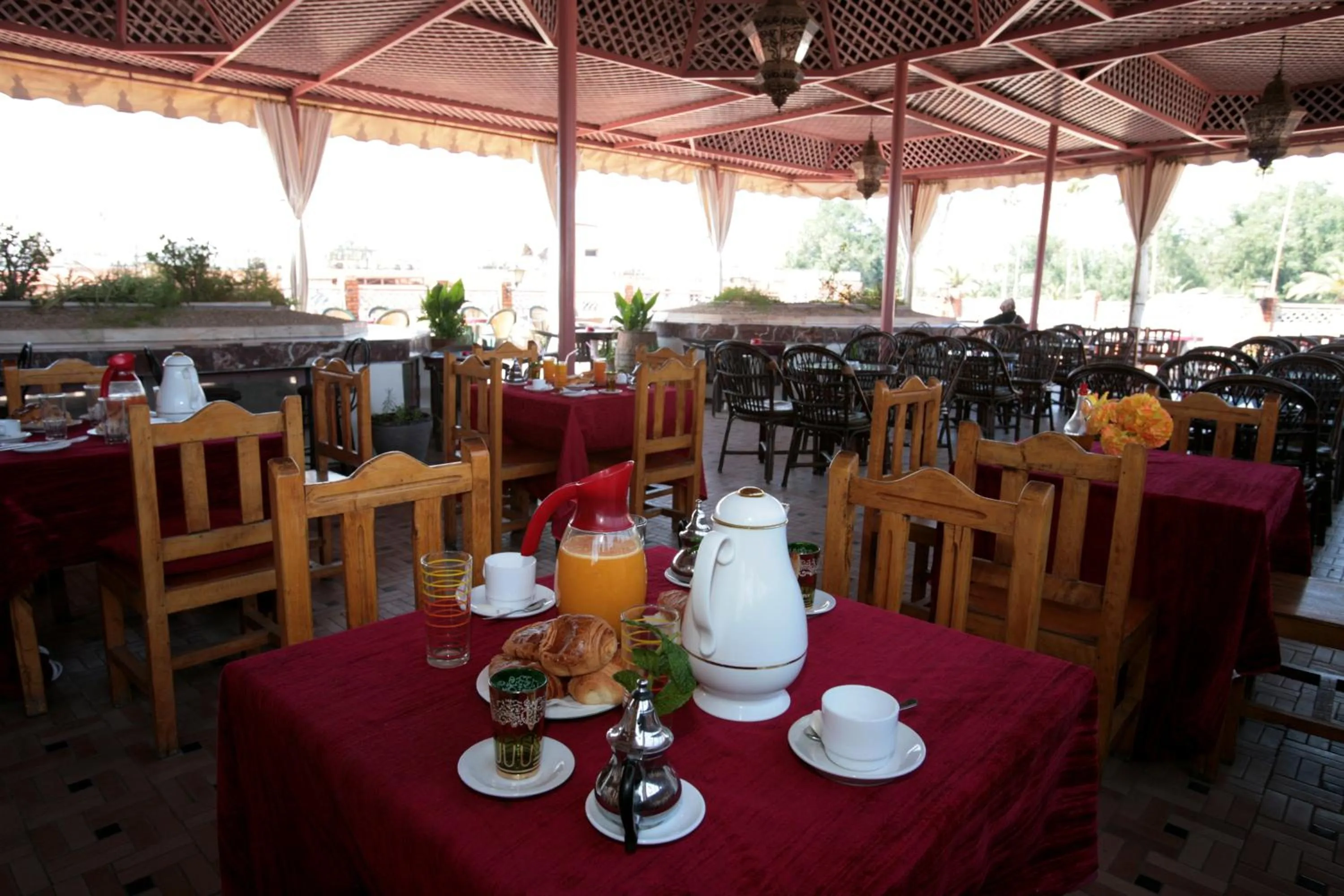 Balcony/Terrace in Hotel Ichbilia فندق اشبيلية