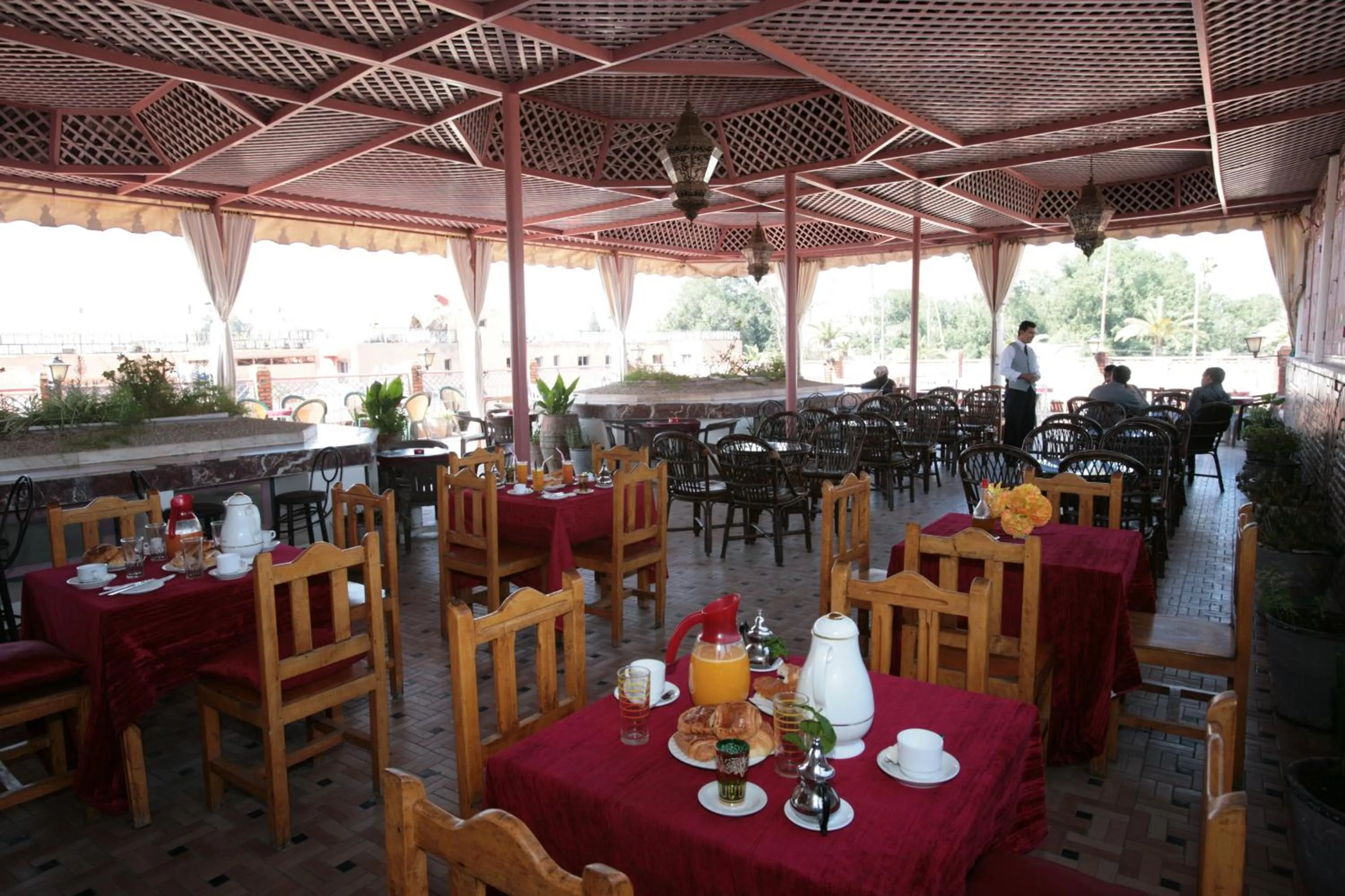 Balcony/Terrace in Hotel Ichbilia فندق اشبيلية