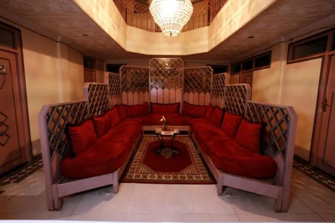 Living room in Hotel Ichbilia فندق اشبيلية