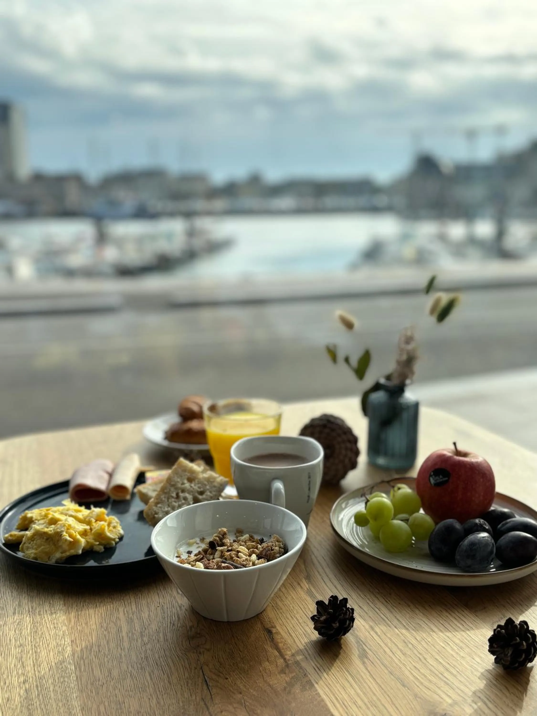 Breakfast in Ambassadeur Hotel - Cherbourg Port de Plaisance