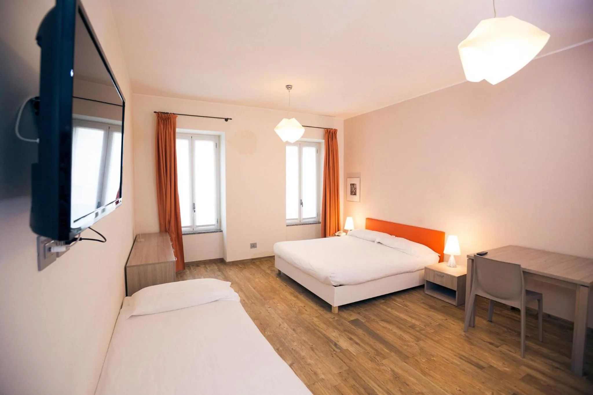 Bed in Amalia Bakery Home