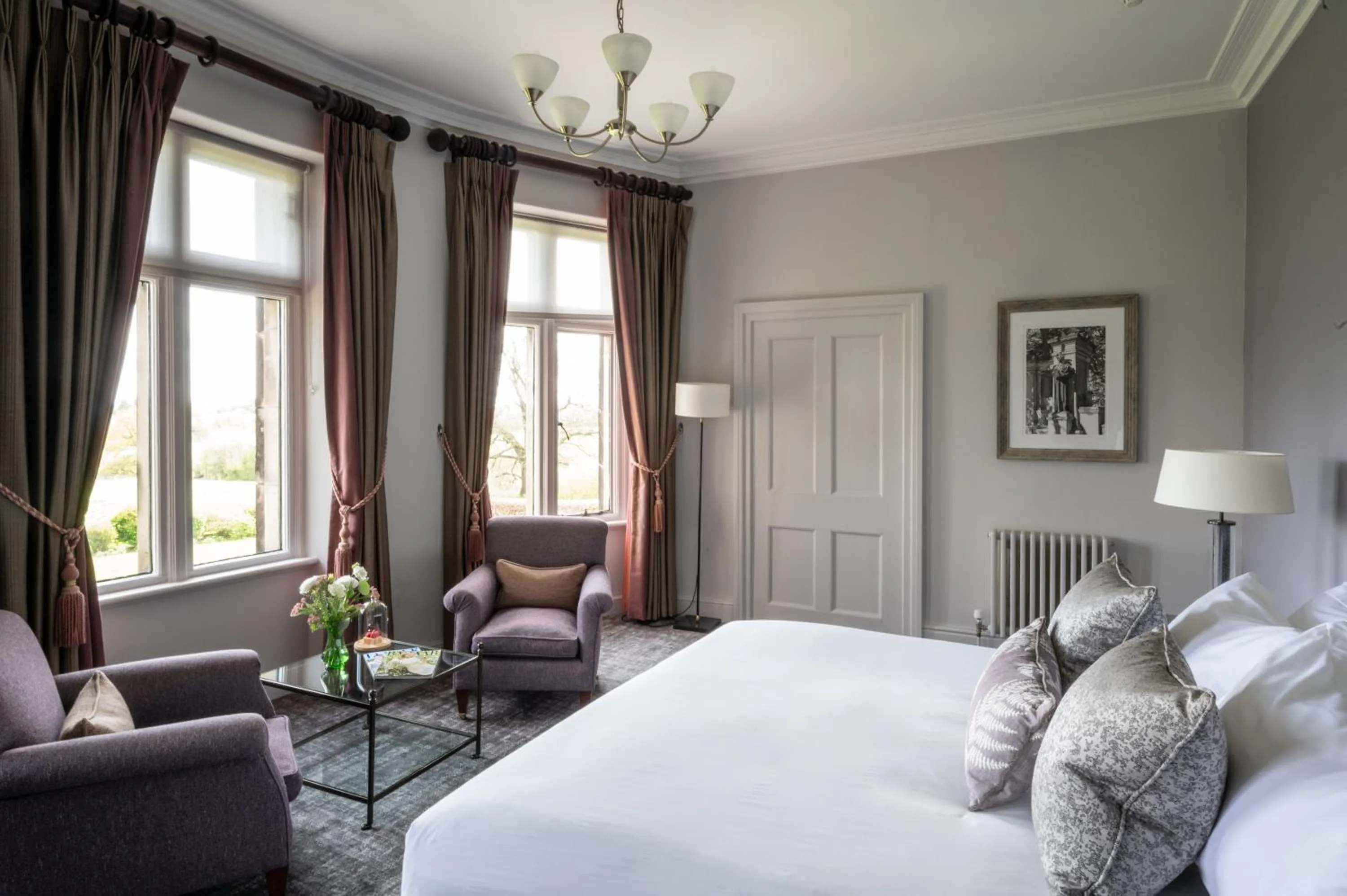 Bed in Rookery Hall Hotel & Spa
