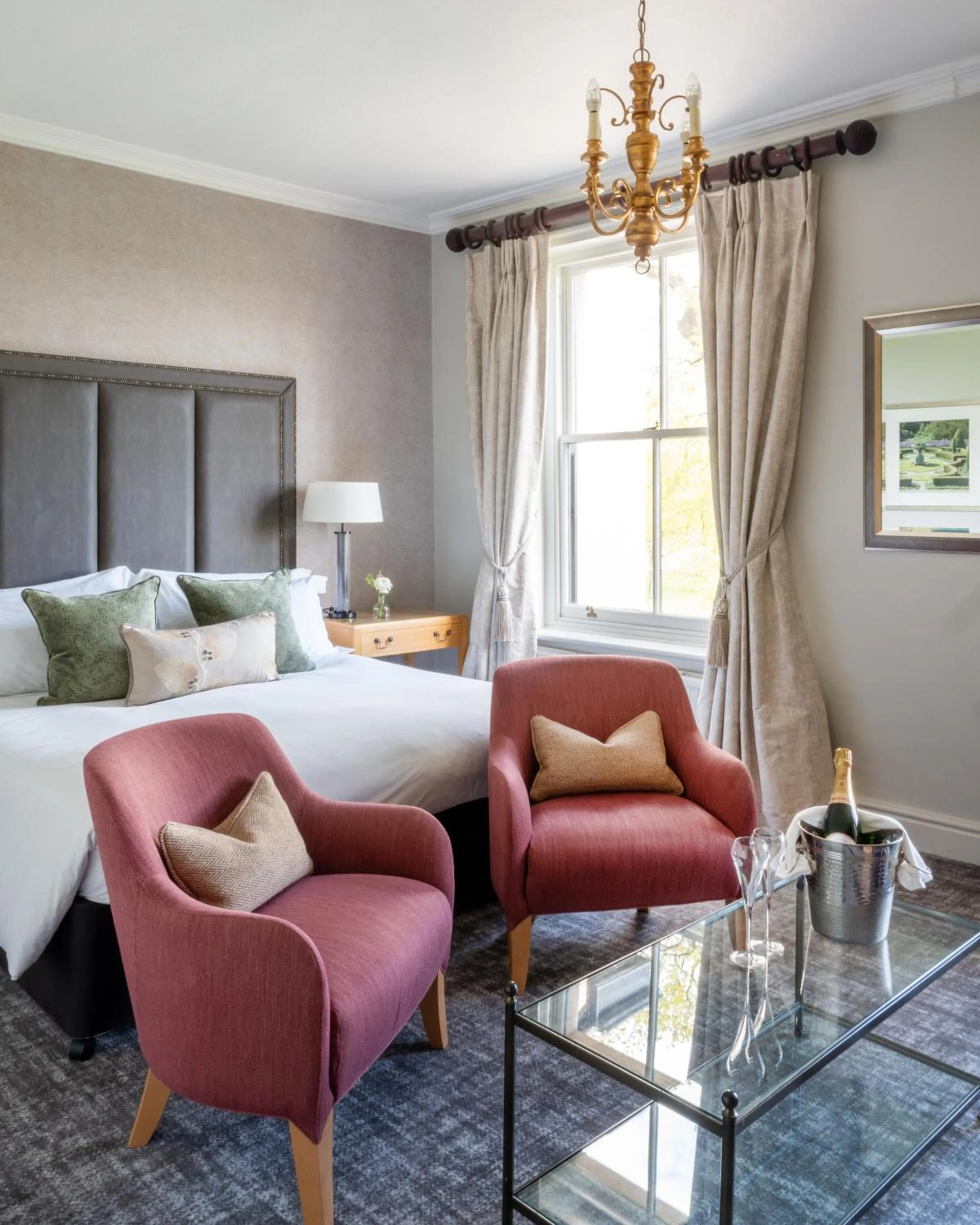 Bed in Rookery Hall Hotel & Spa