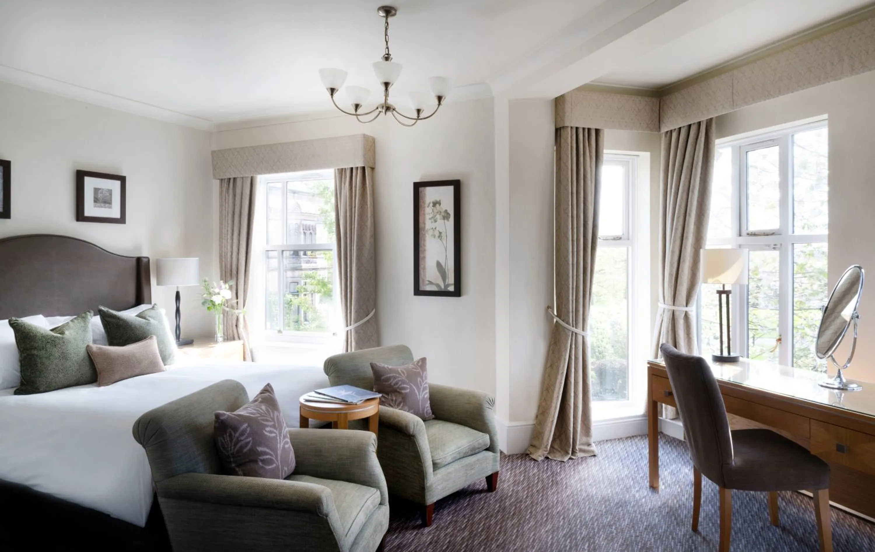 Bed in Rookery Hall Hotel & Spa