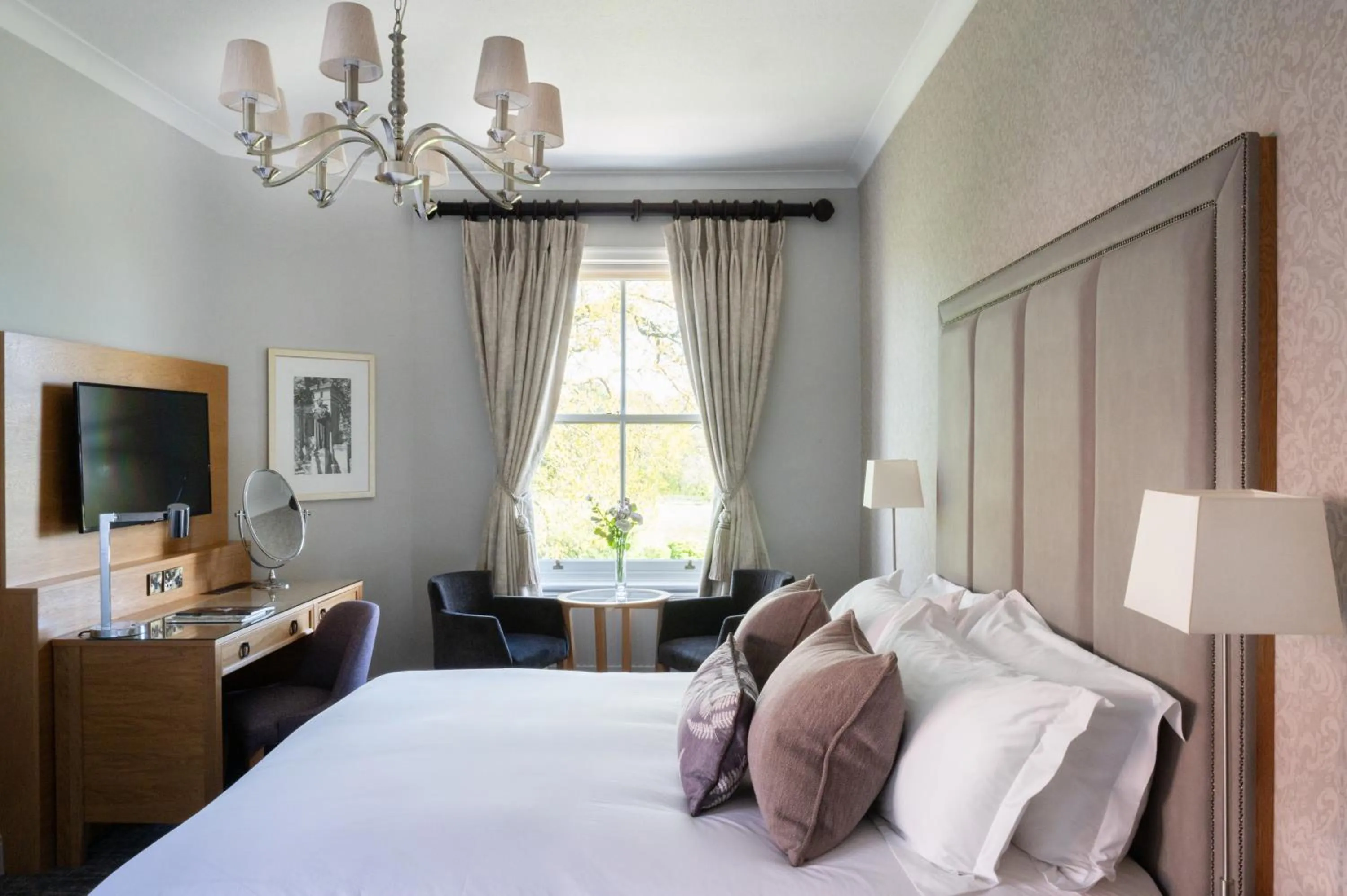 Bed in Rookery Hall Hotel & Spa