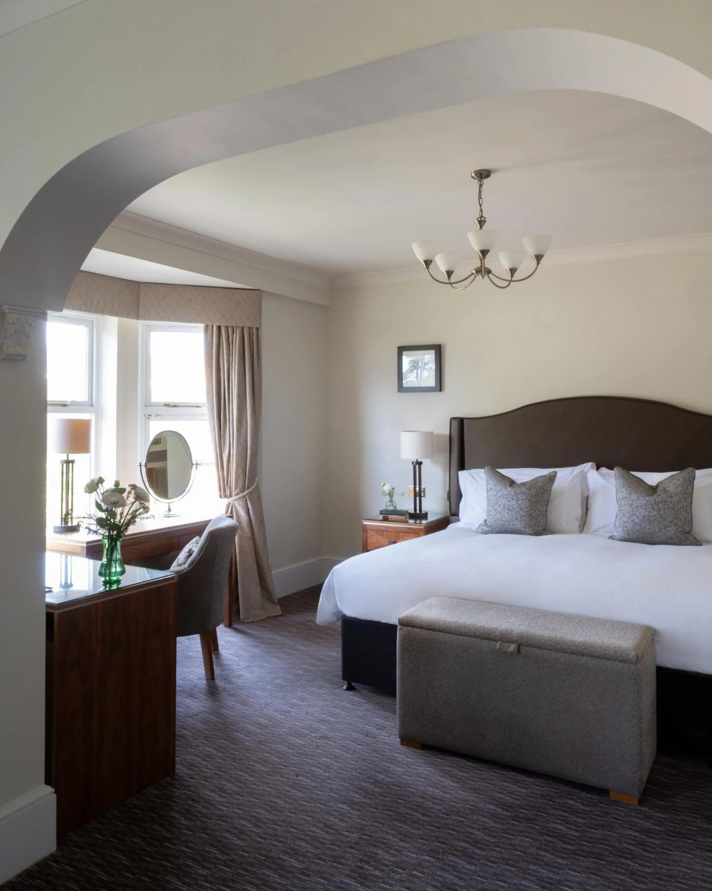 Bed in Rookery Hall Hotel & Spa