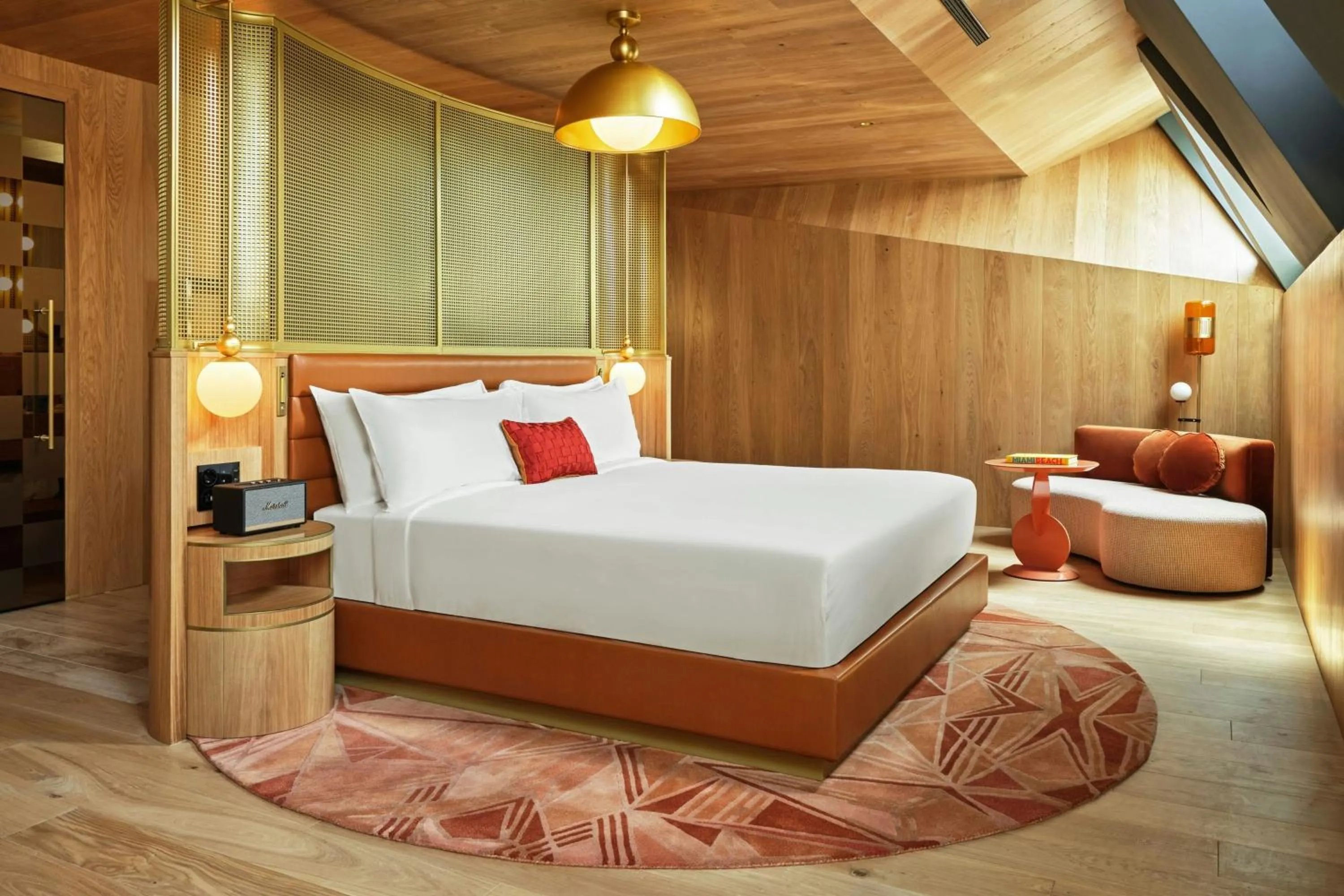 Photo of the whole room, Bed in W Budapest