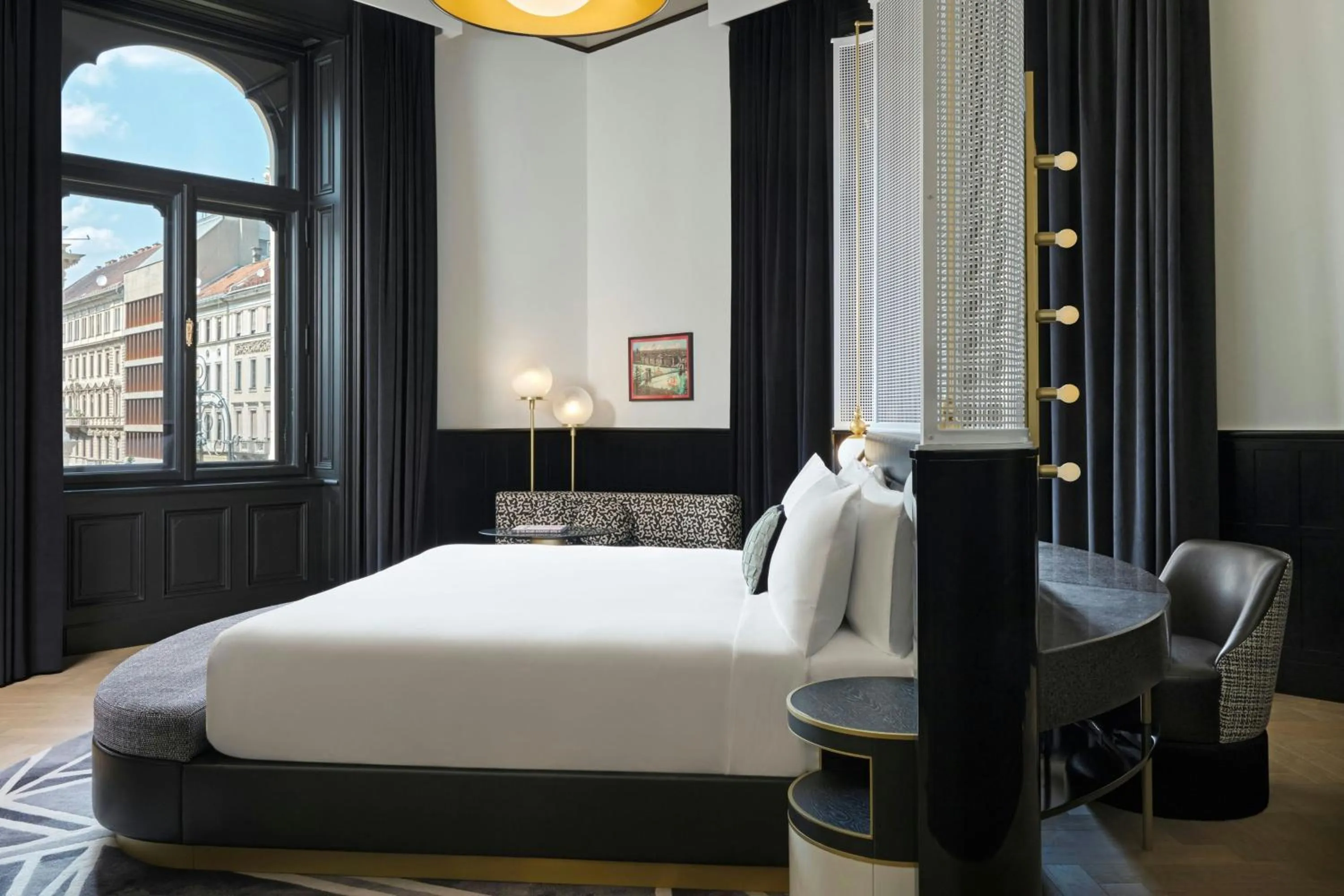 Photo of the whole room, Bed in W Budapest