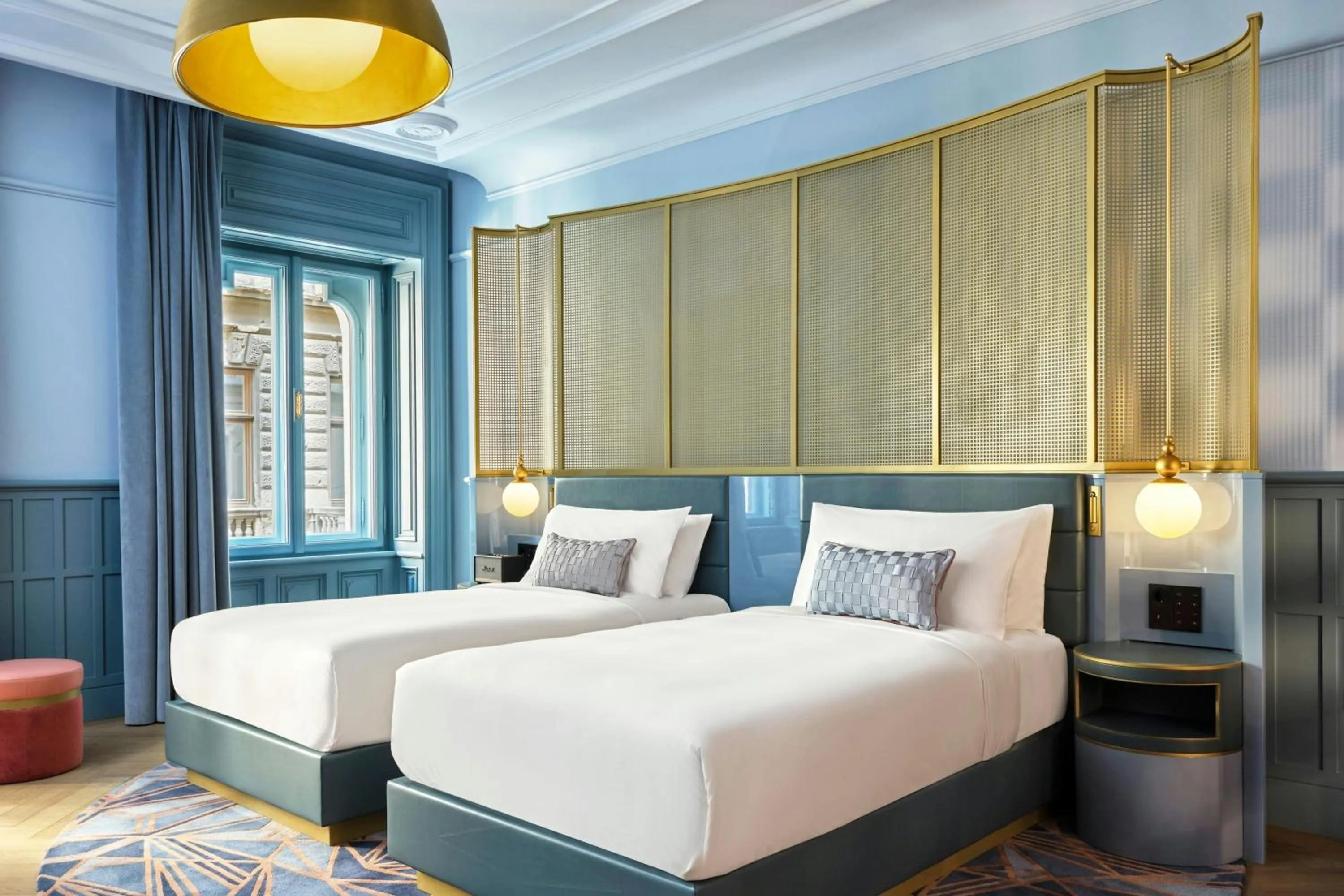 Photo of the whole room, Bed in W Budapest