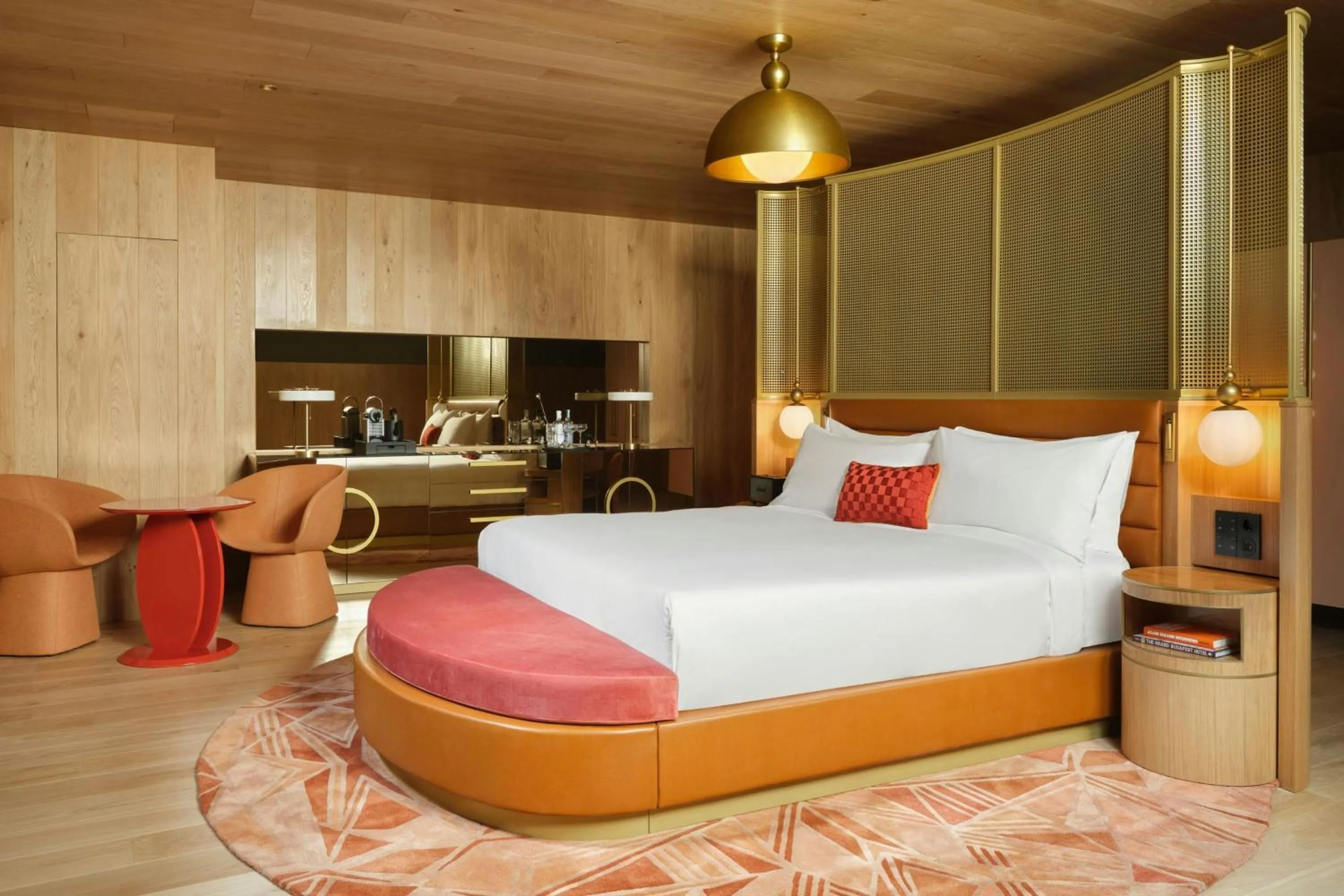 Photo of the whole room, Bed in W Budapest