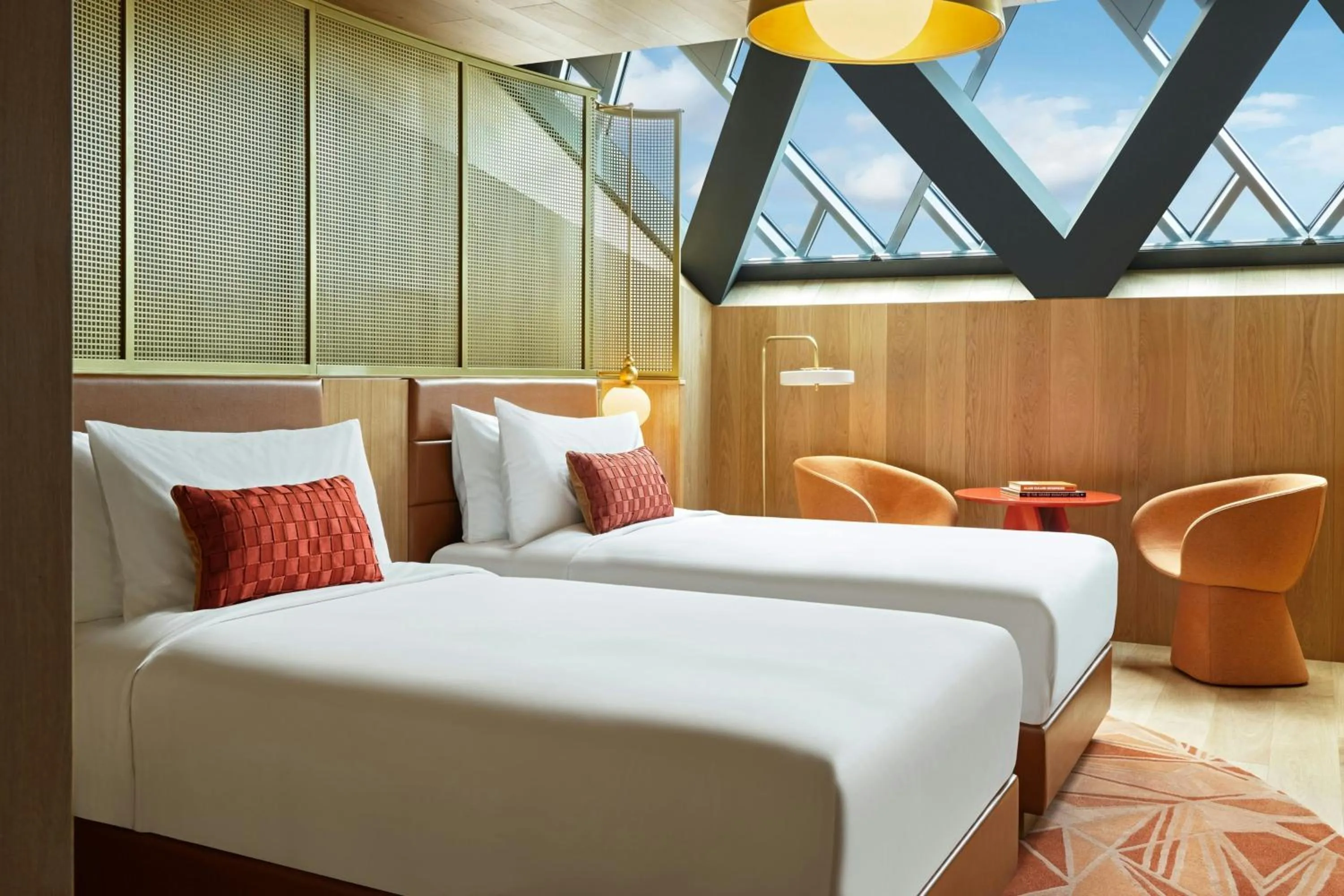 Photo of the whole room, Bed in W Budapest