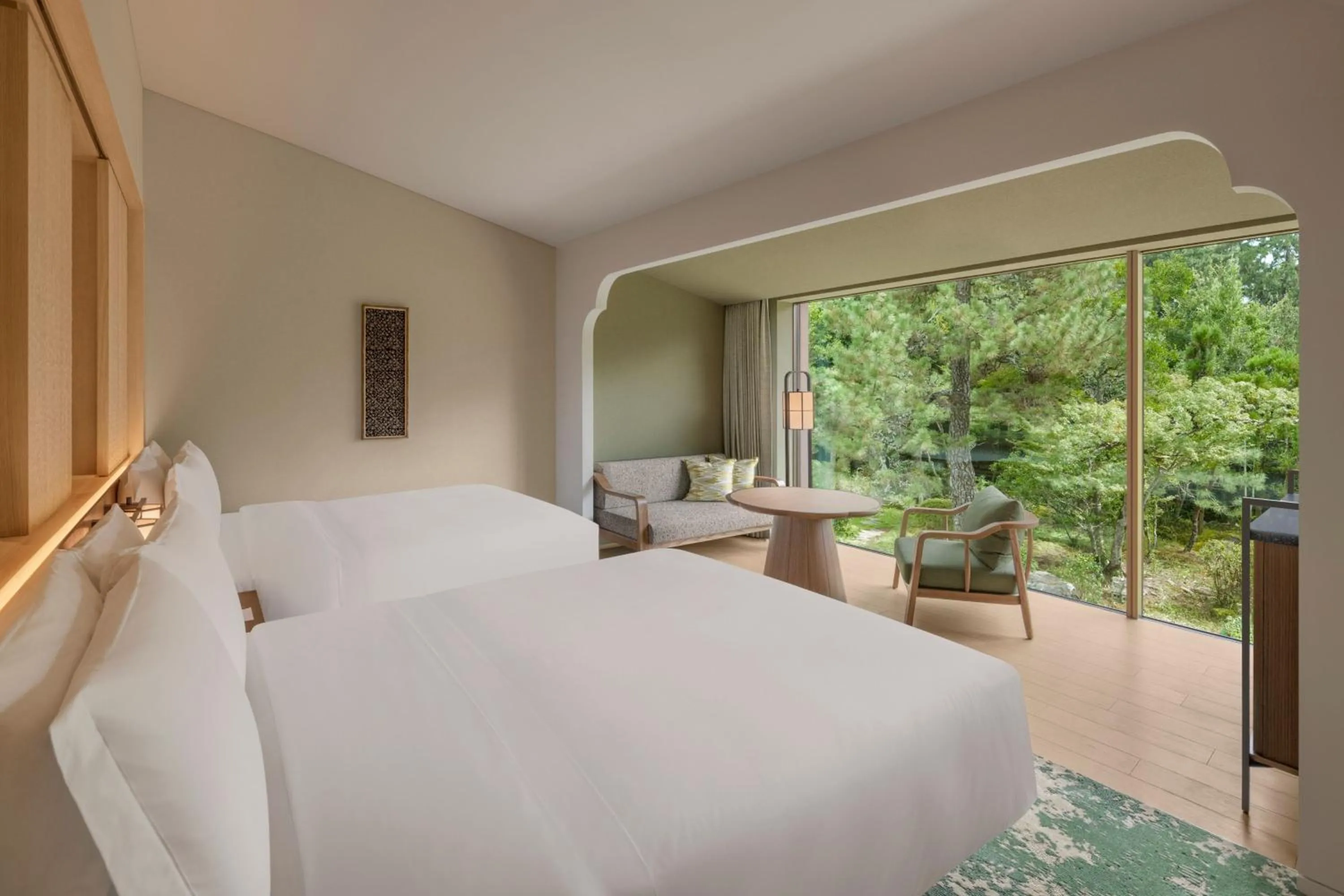 Bedroom, Bed in Shisui, a Luxury Collection Hotel, Nara