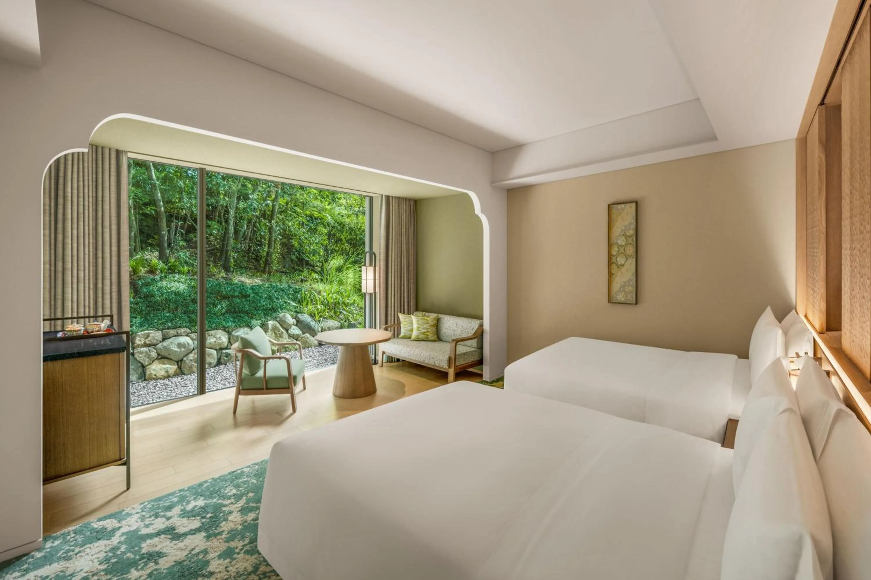 Bedroom, Bed in Shisui, a Luxury Collection Hotel, Nara