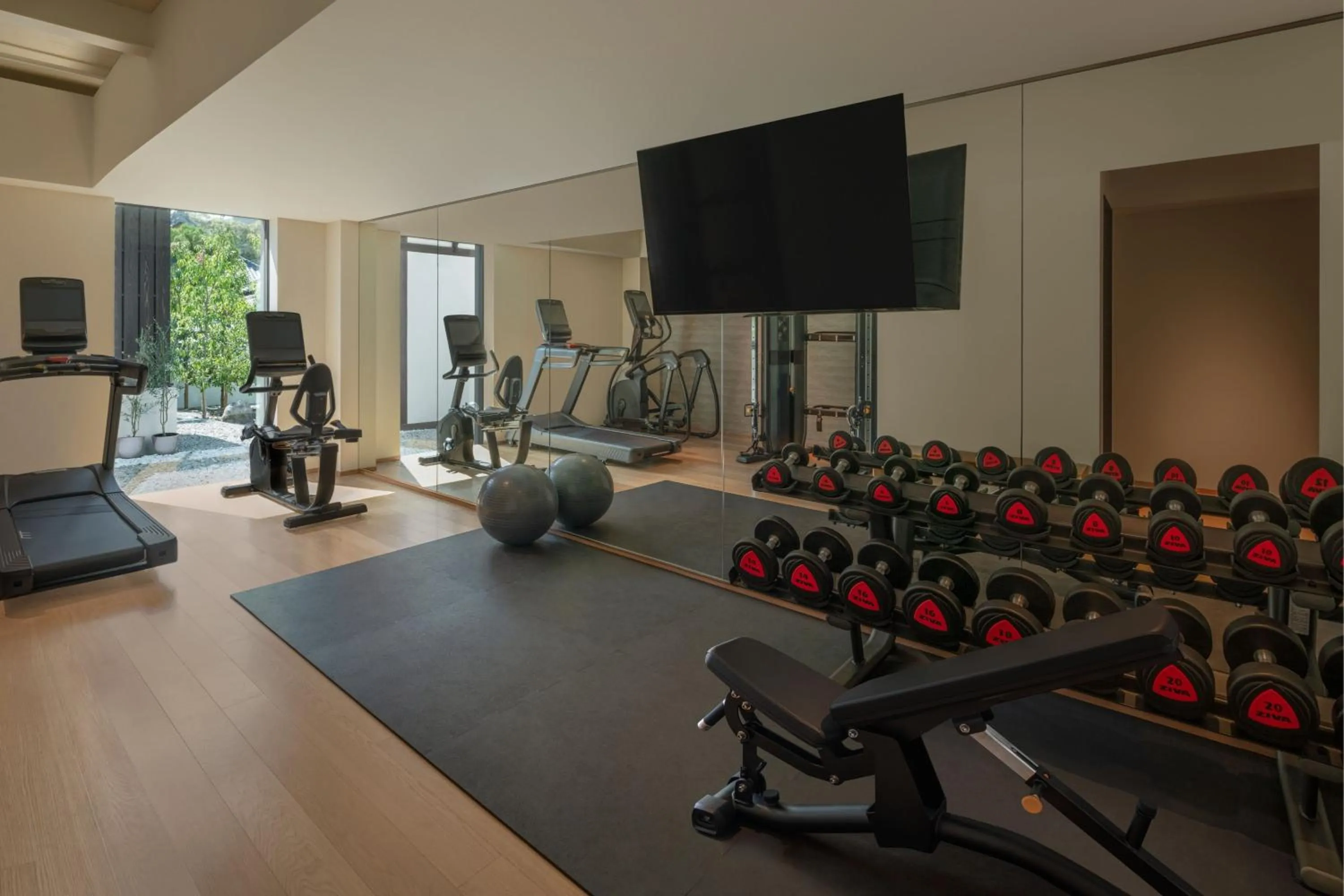 Fitness centre/facilities in Shisui, a Luxury Collection Hotel, Nara