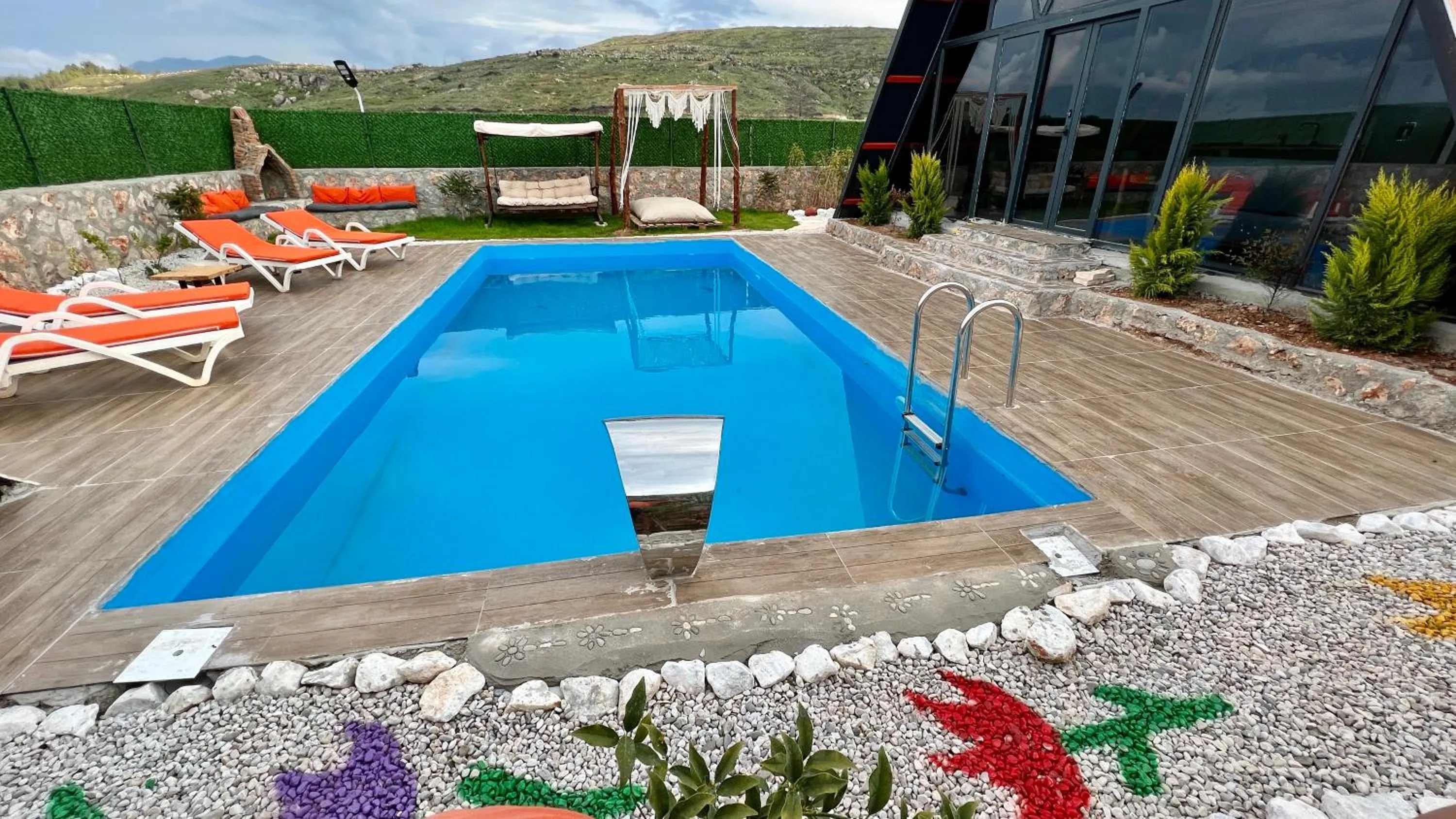 Balcony/Terrace in villa hidden paradise garden