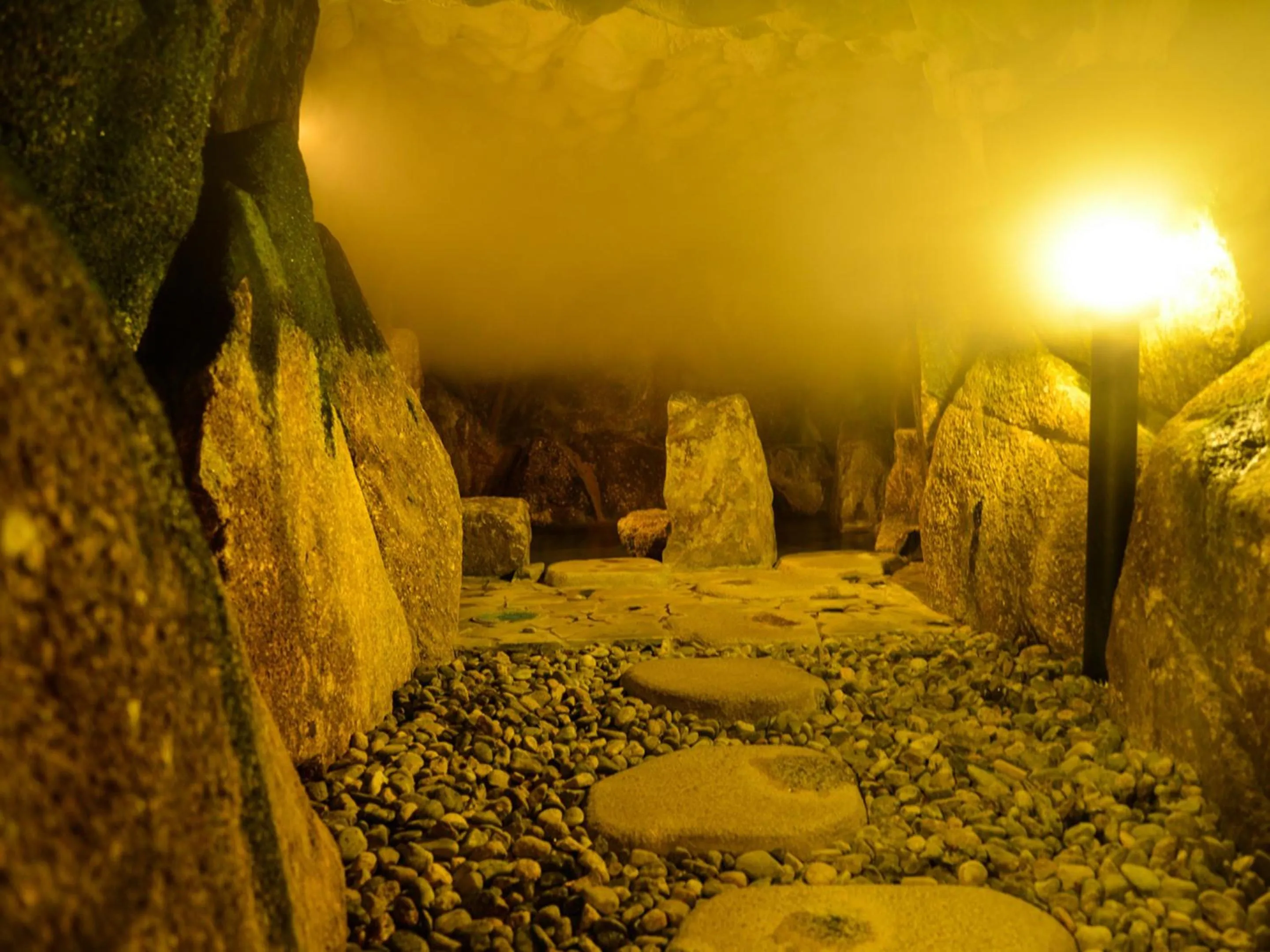 Hot Spring Bath in Fudouonsen Sawaya